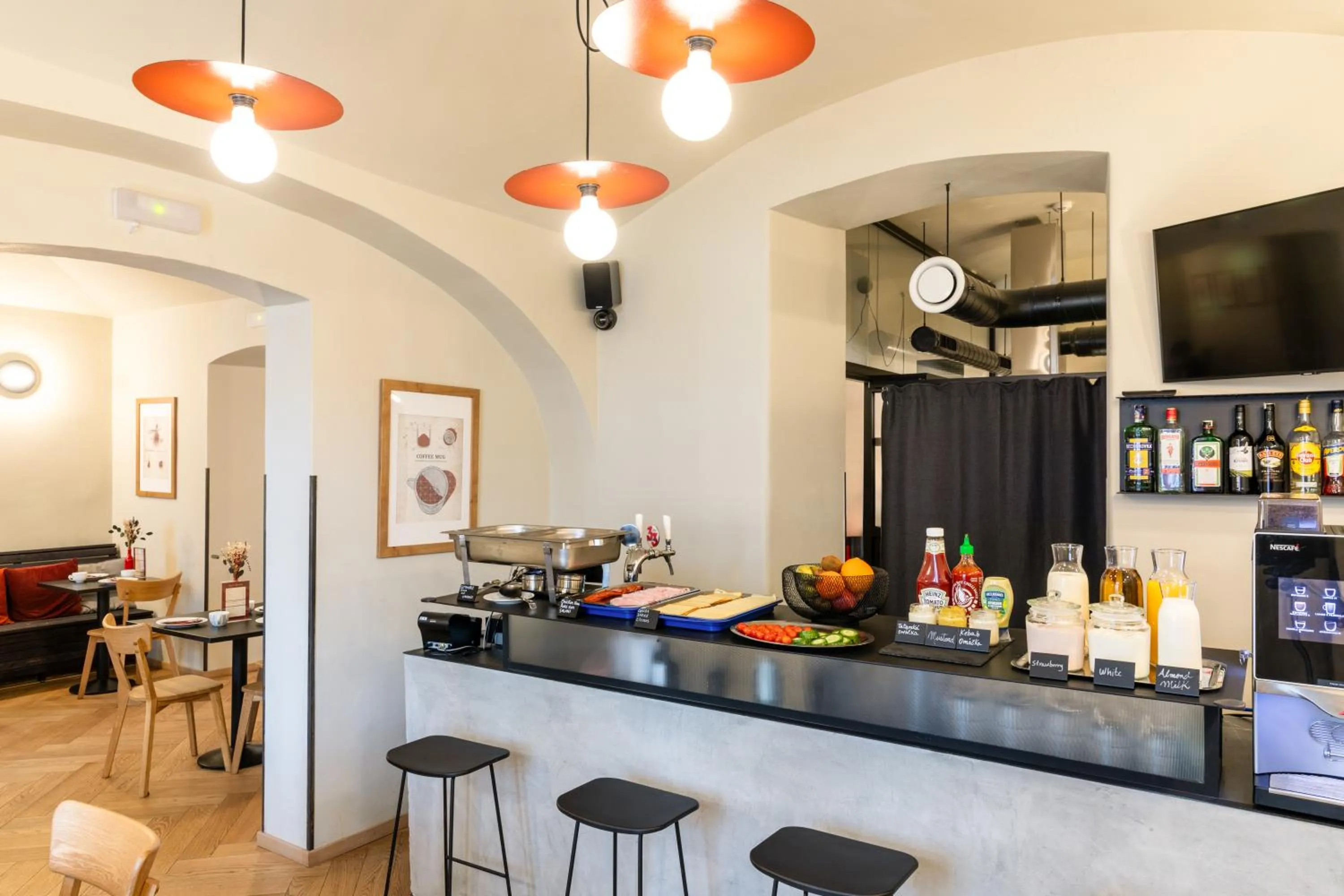 Breakfast in Hotel Amadeus