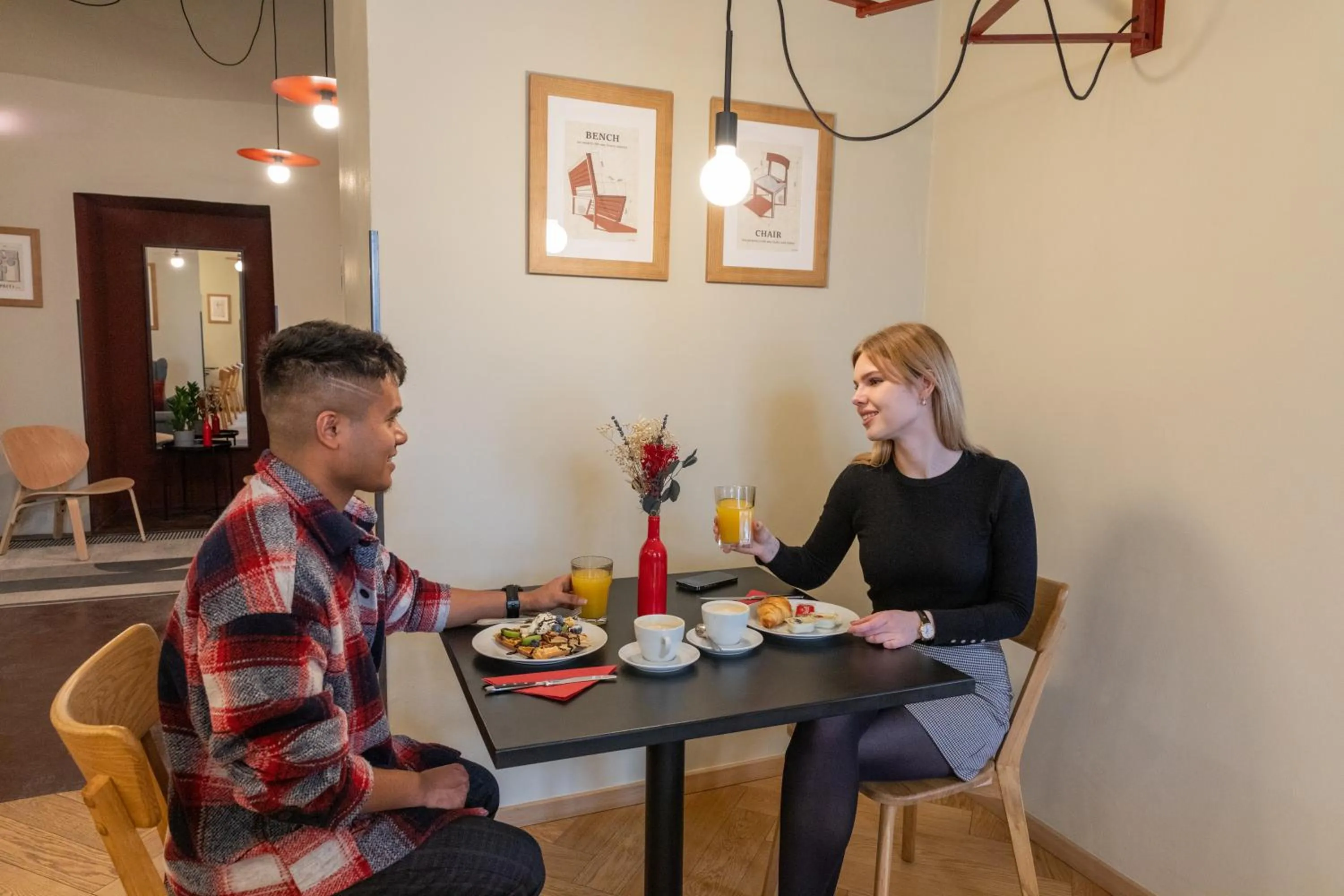 Lounge or bar in Hotel Amadeus