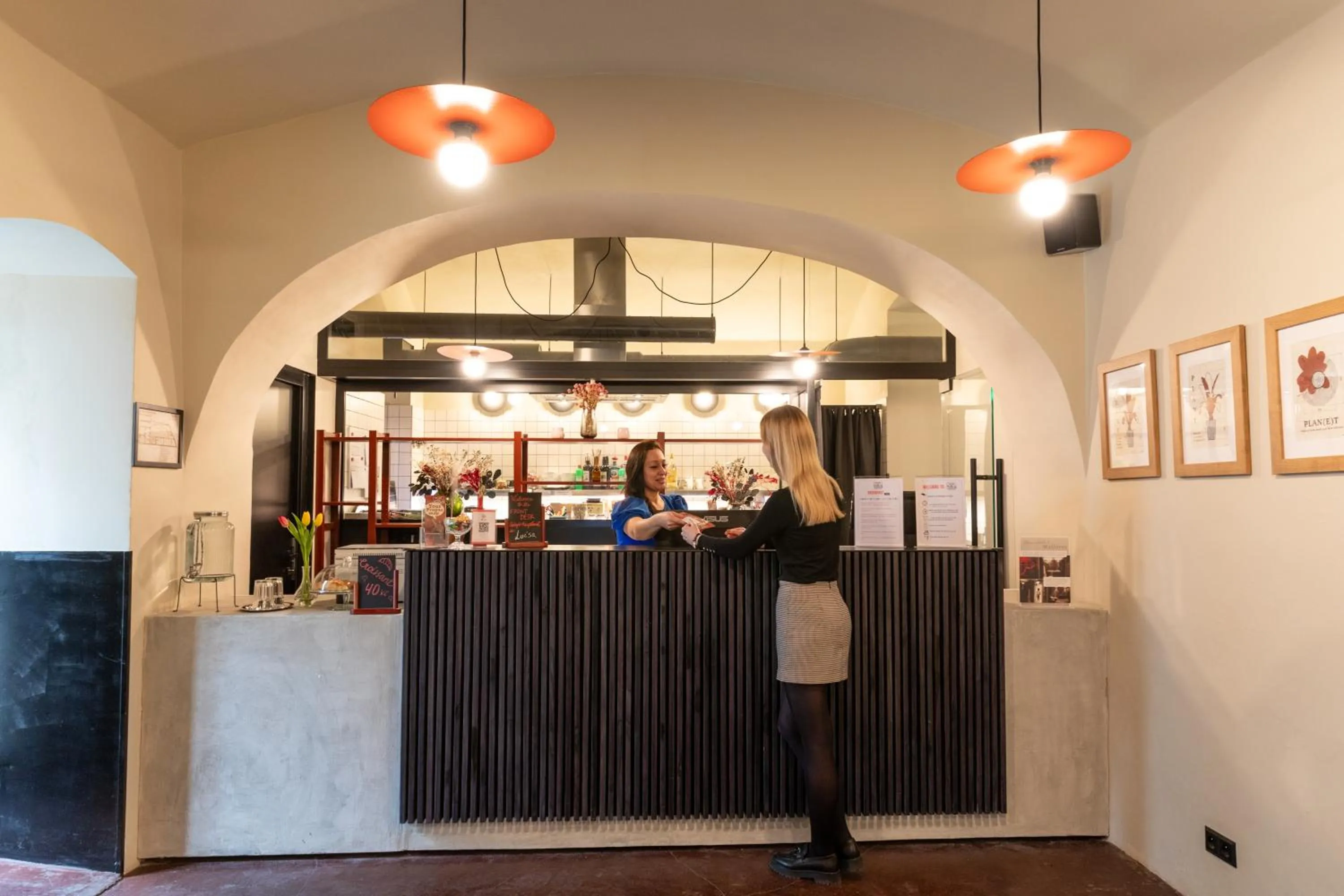 Lobby or reception in Hotel Amadeus