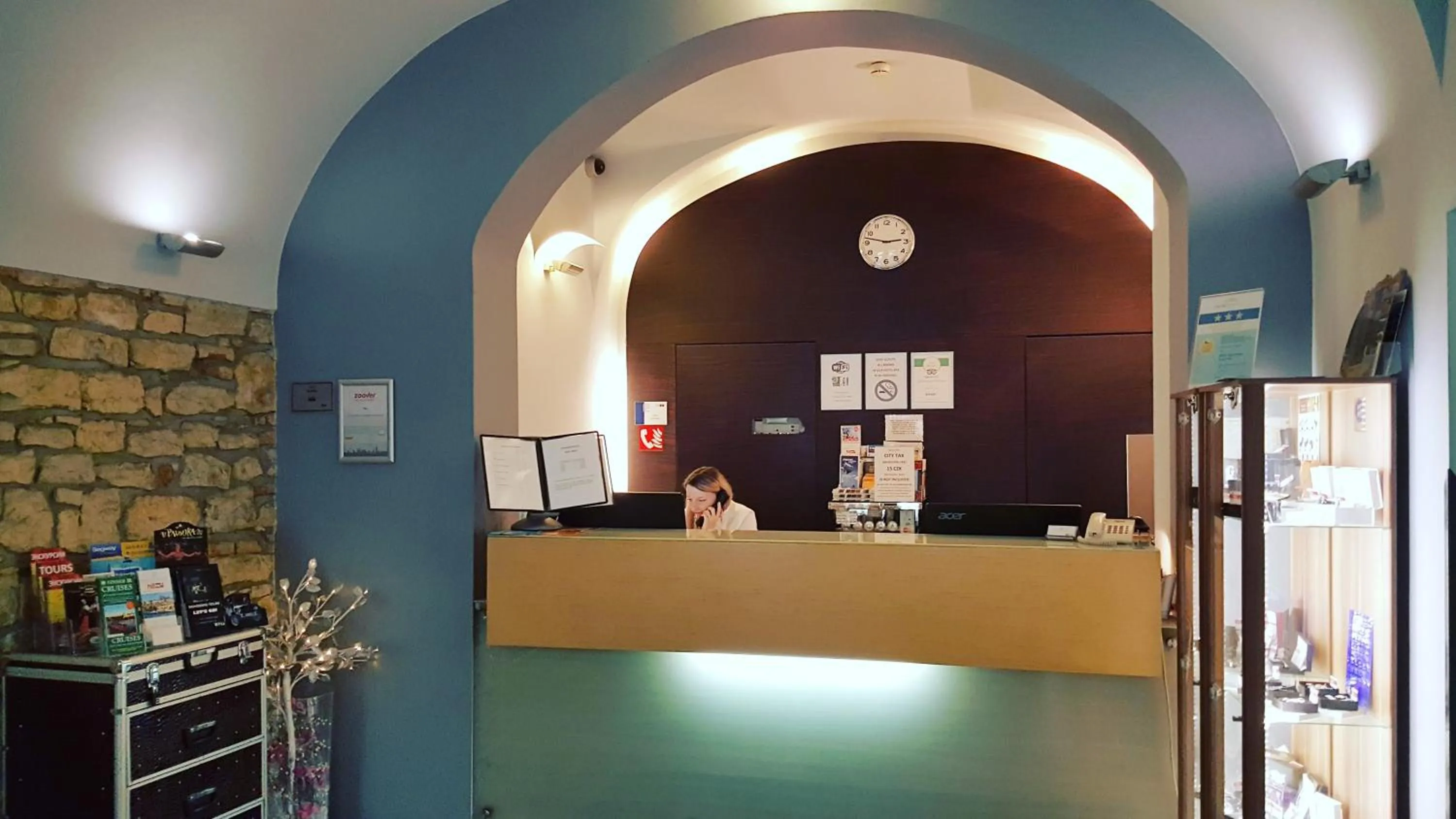 Lobby or reception in Hotel Páv