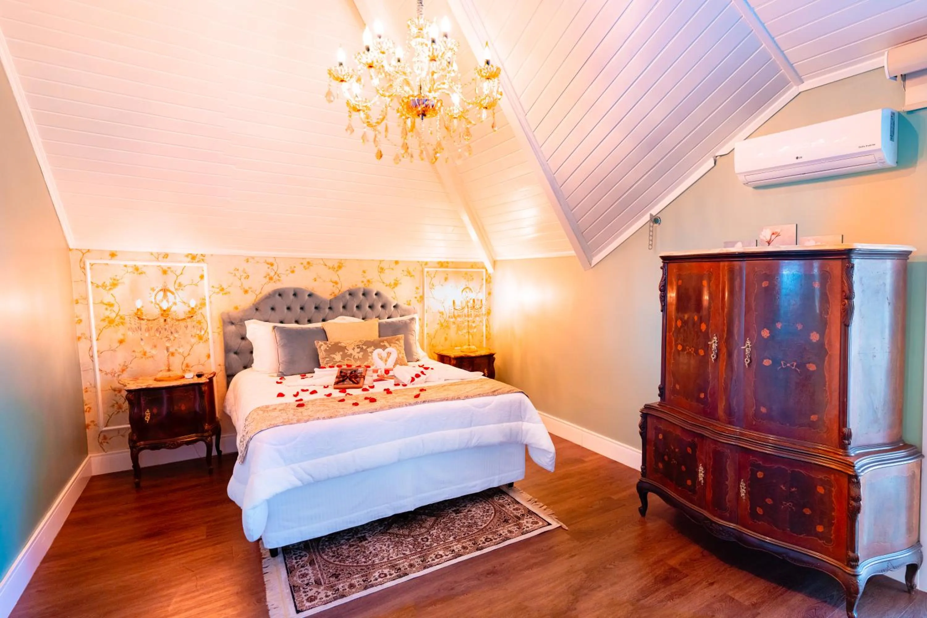 Bed in Le Boutique Hotel Gramado - Exclusivo para Casais