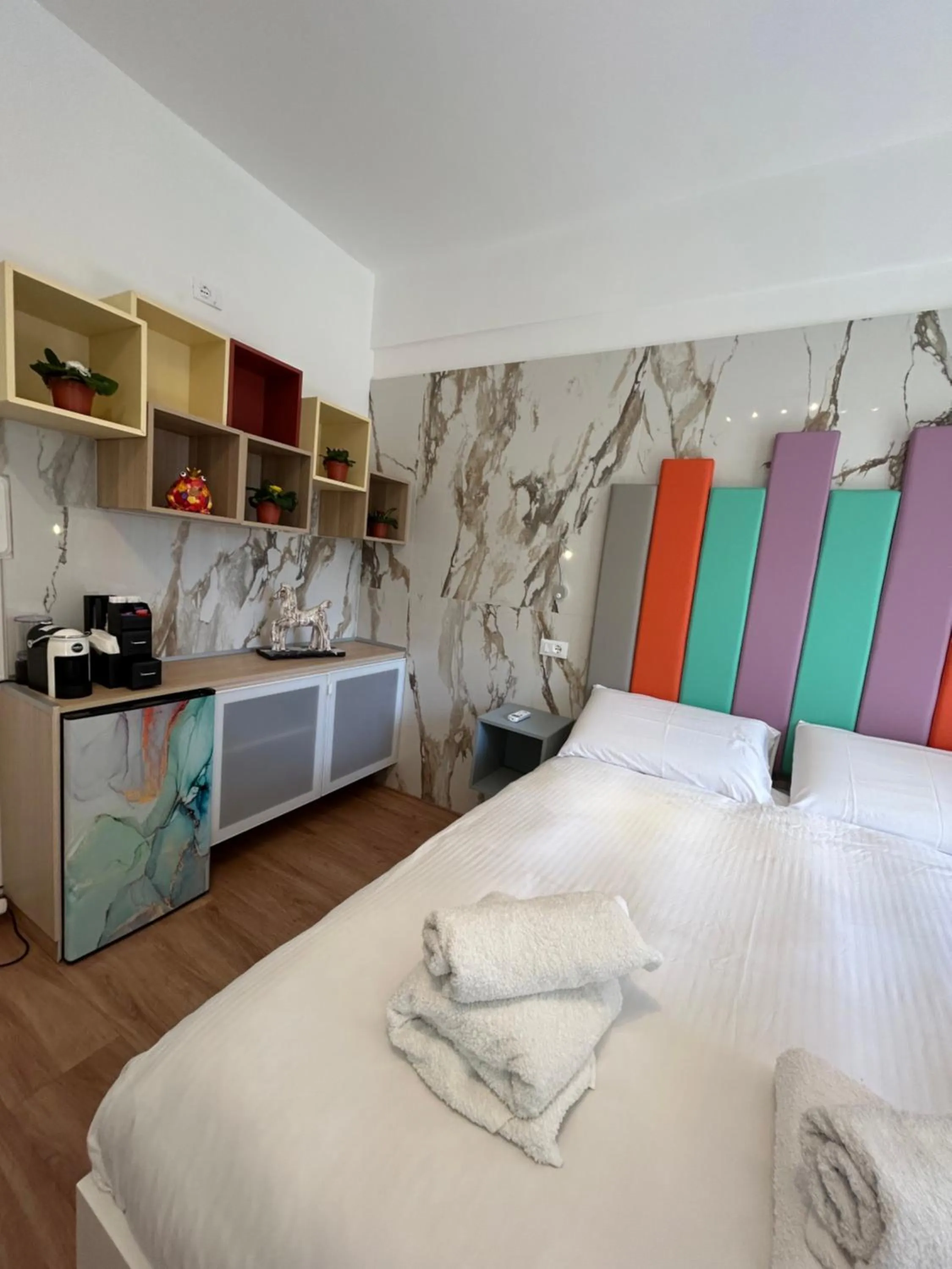 Bed in Confort Suites