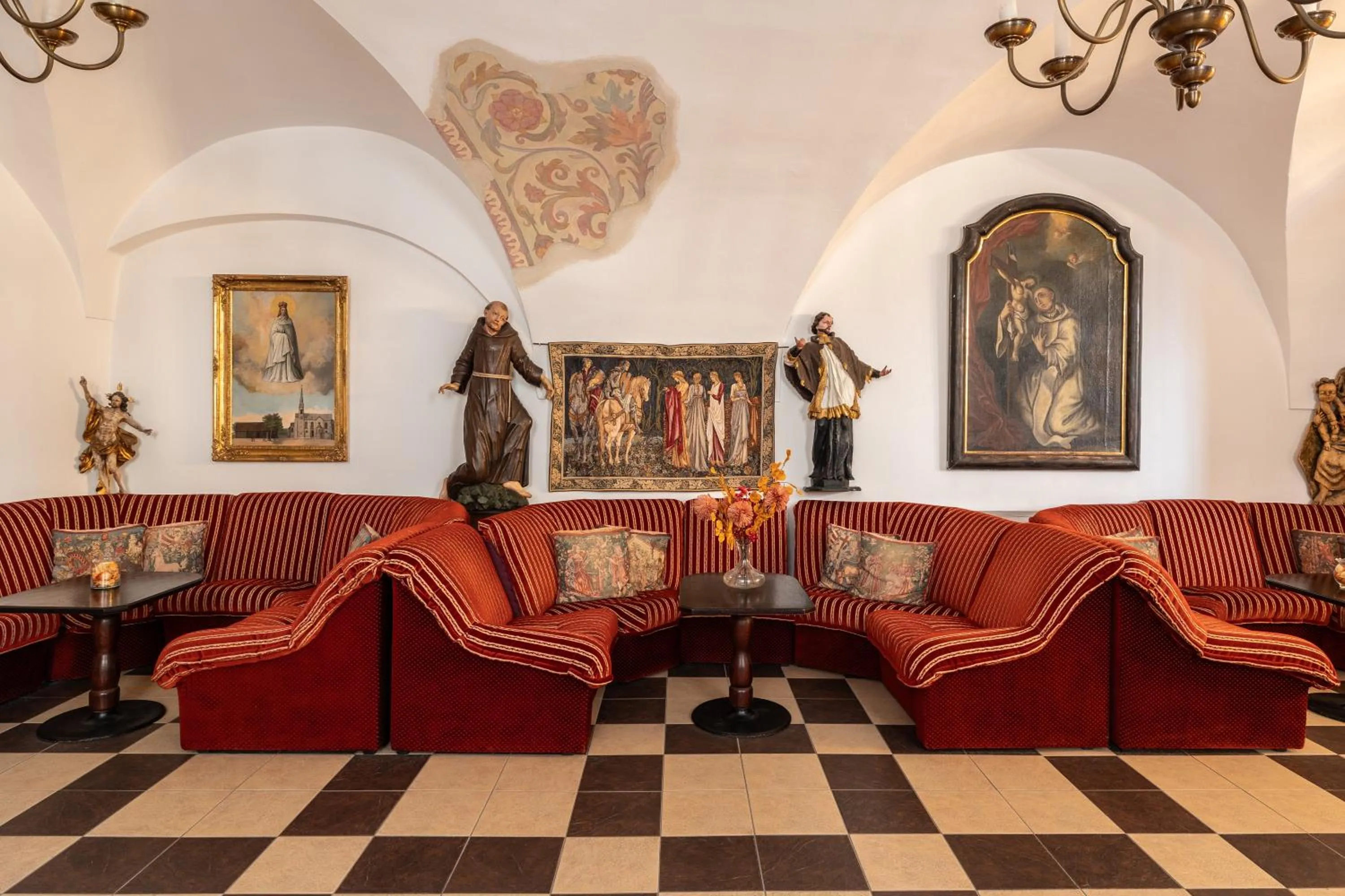 Seating area in Hotel Ruze & Wellness