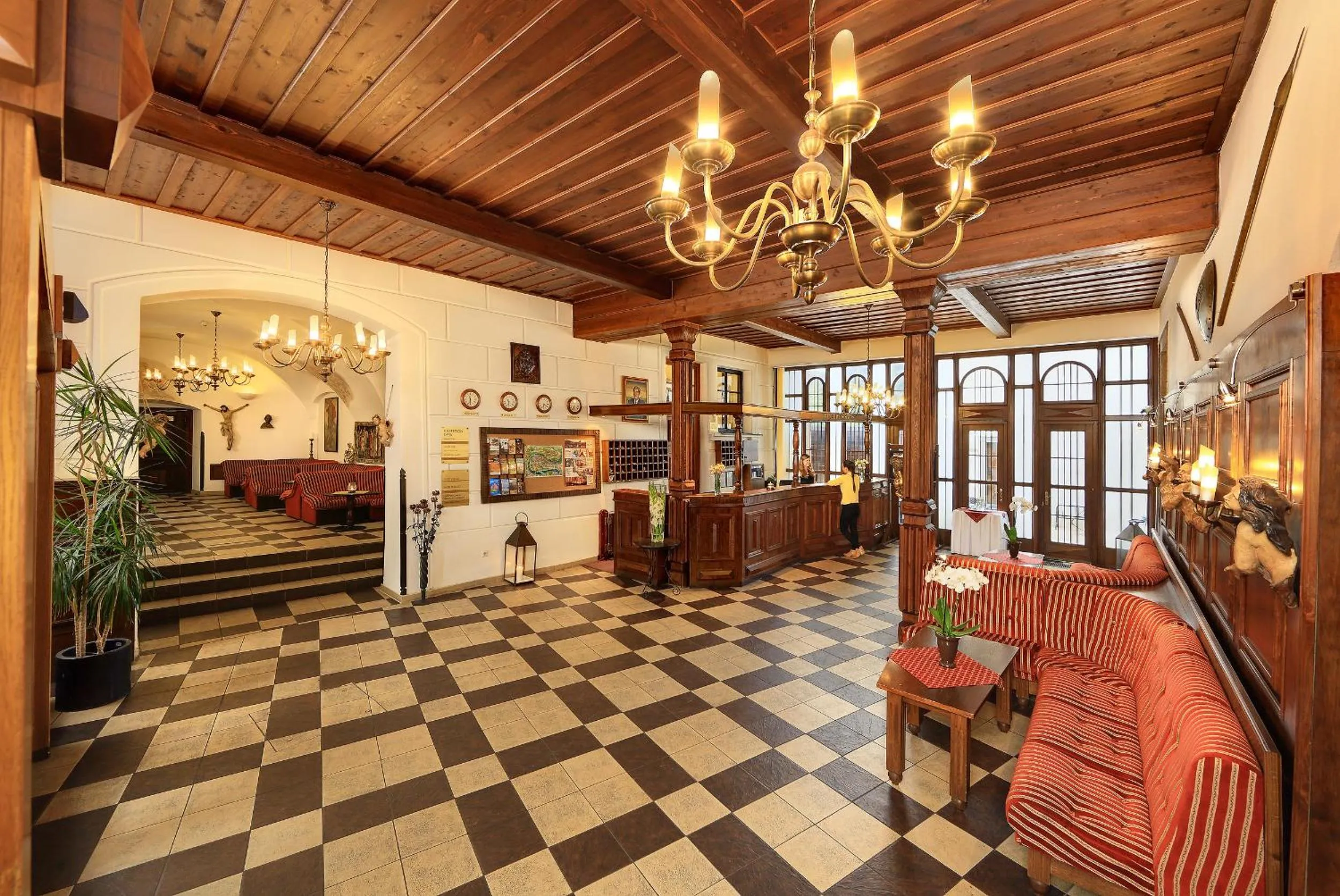 Lobby or reception in Hotel Ruze & Wellness