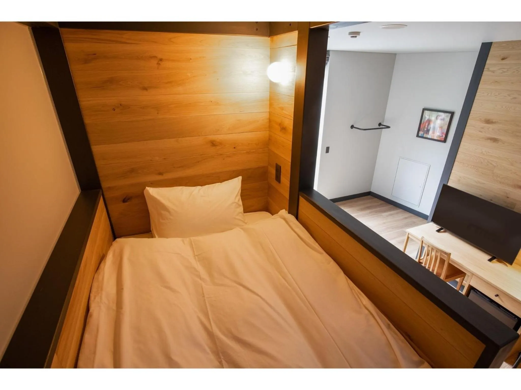 Bed in HOTEL KARUIZAWA CROSS - Vacation STAY 56453v