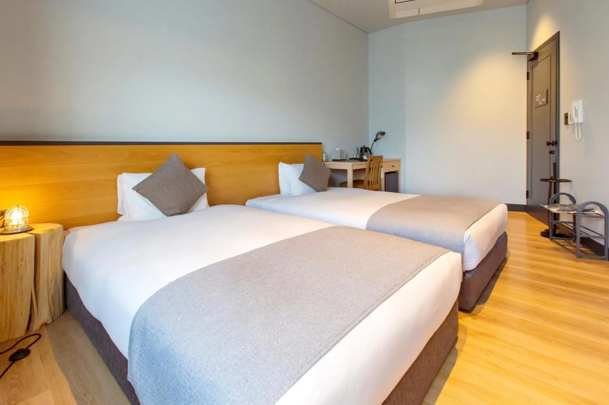 Bed in HOTEL KARUIZAWA CROSS - Vacation STAY 56456v