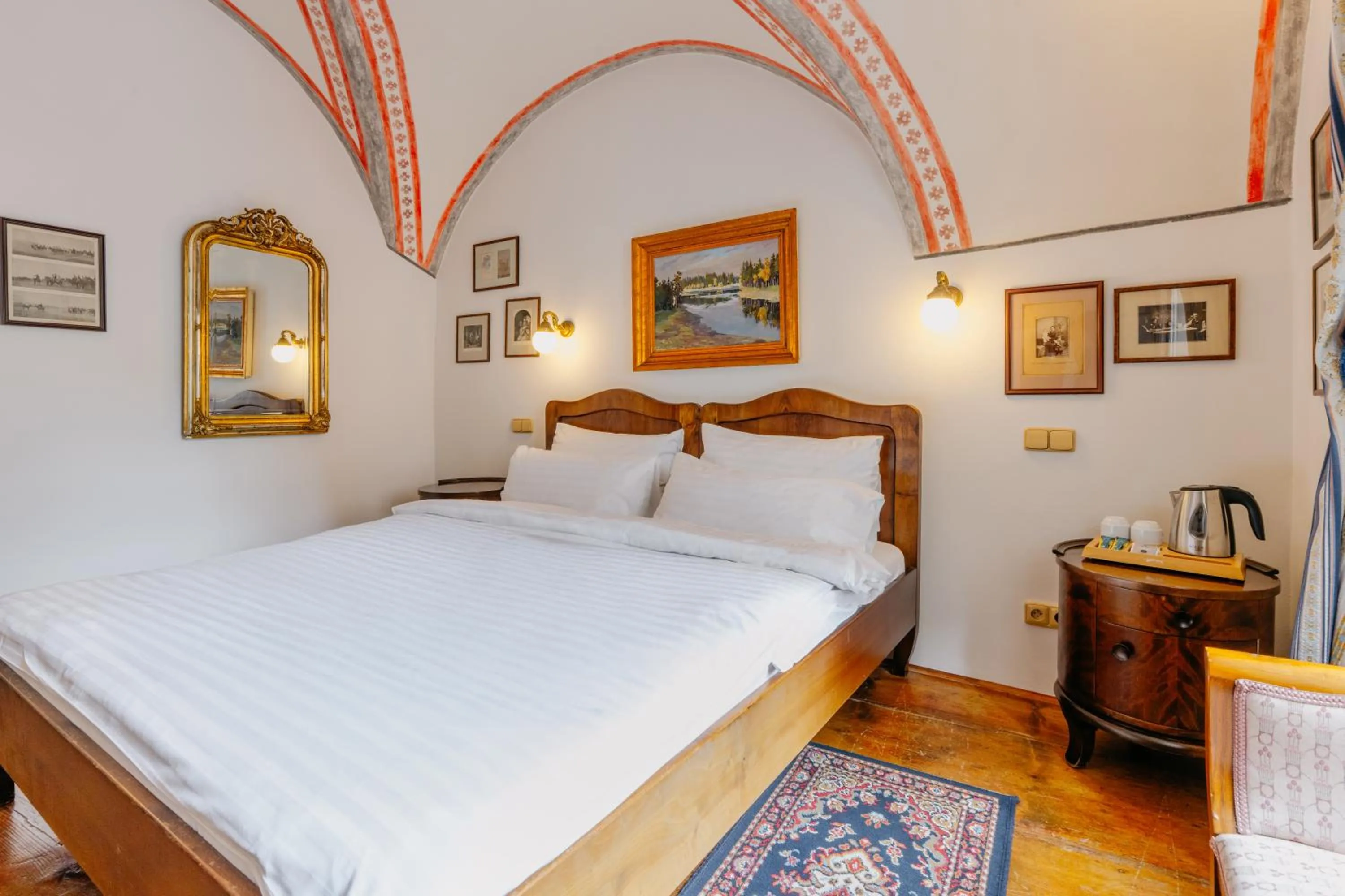 Bed in Hotel Leonardo