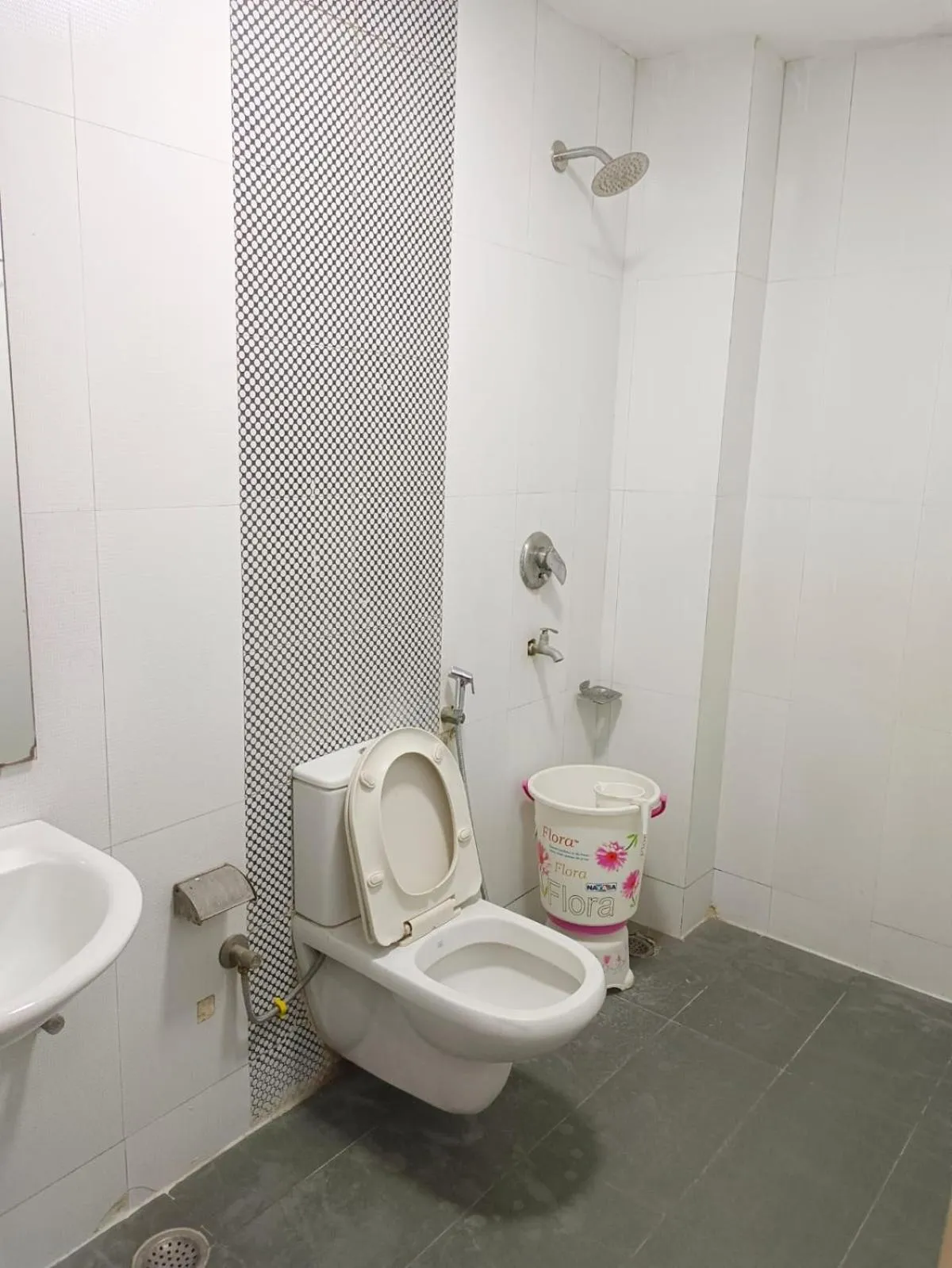 Toilet in Hotel Sterling Inn, New Delhi