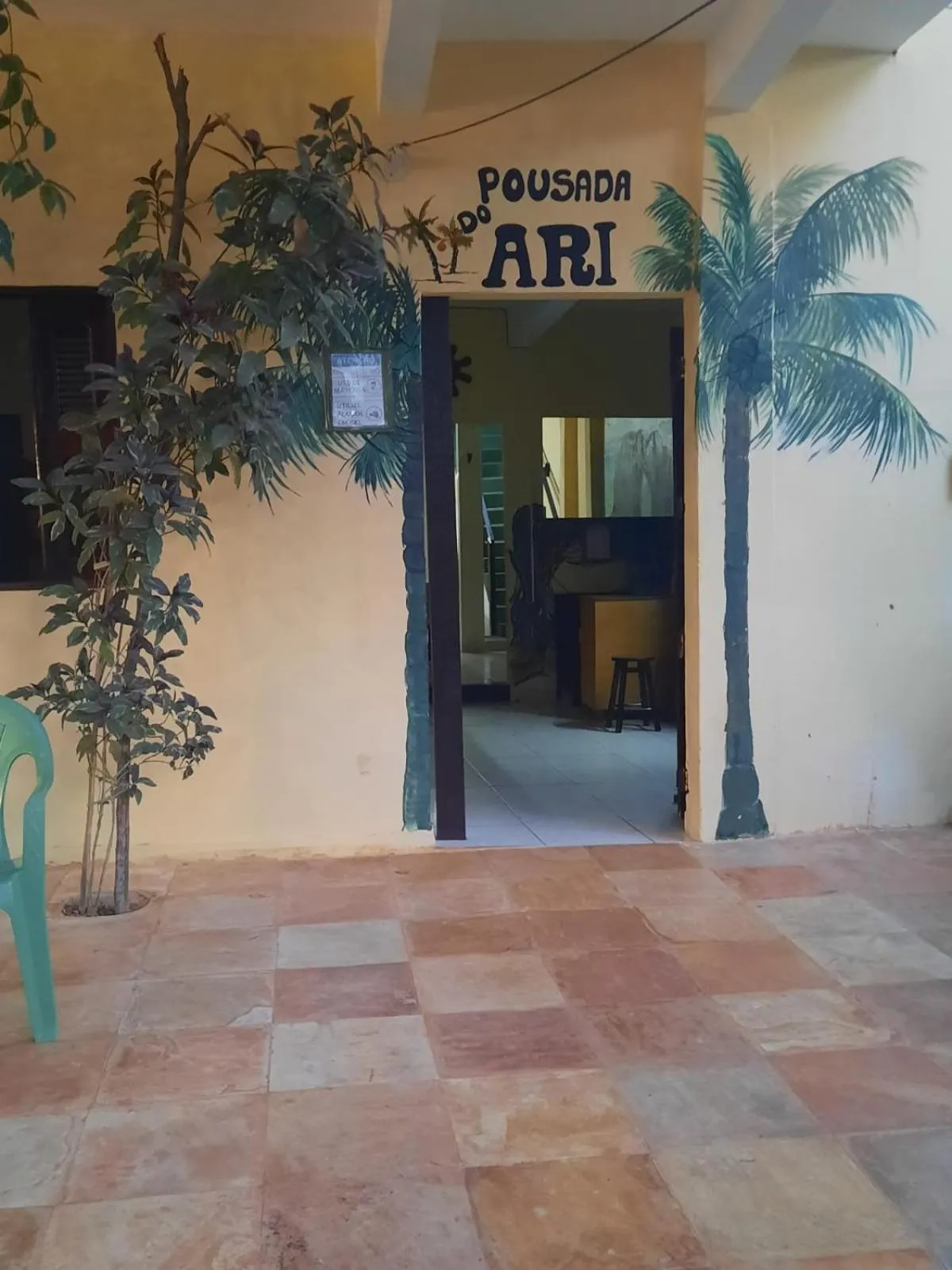Facade/entrance in Pousada do Ary