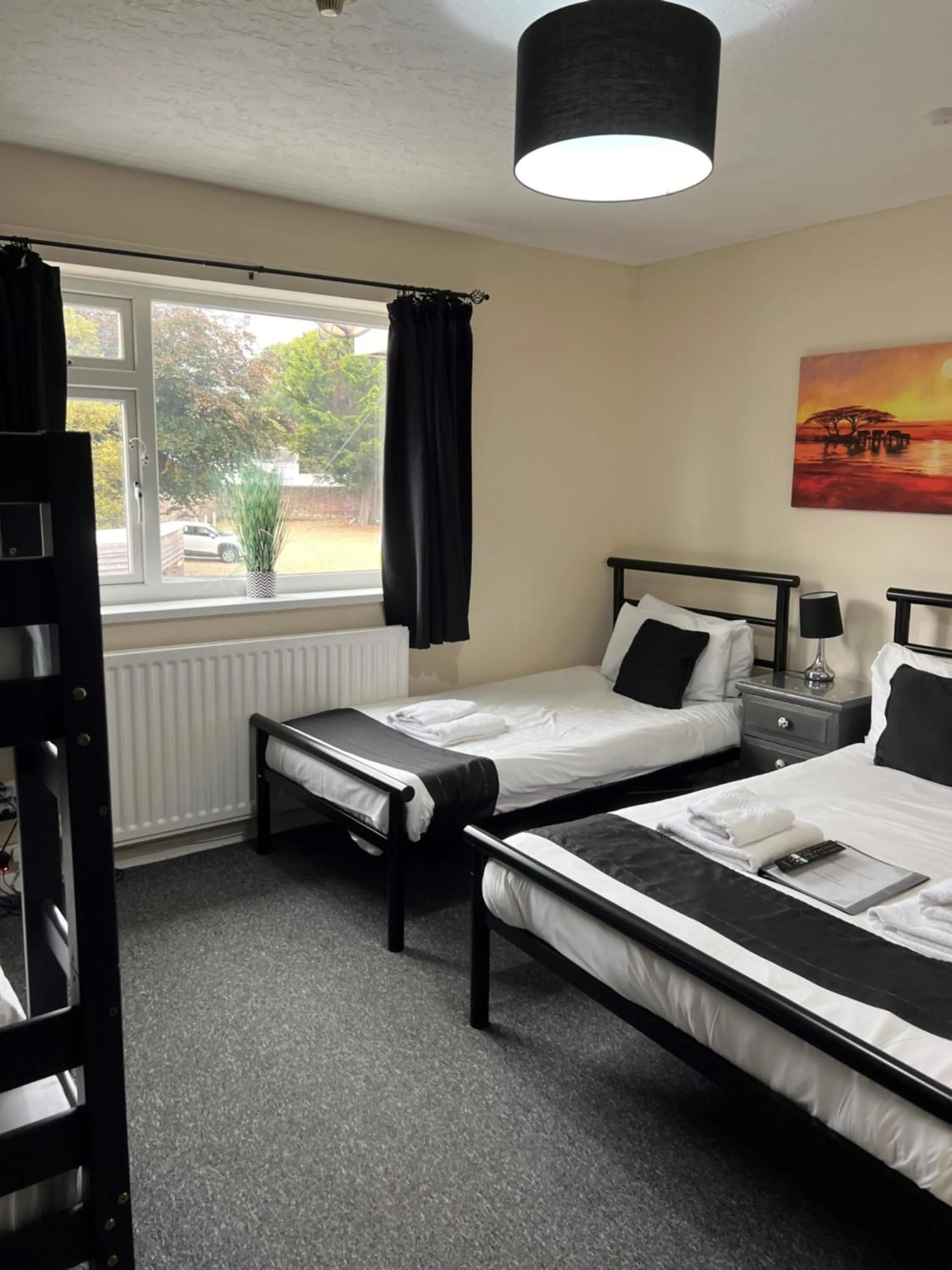 Bed in Burlington Hotel