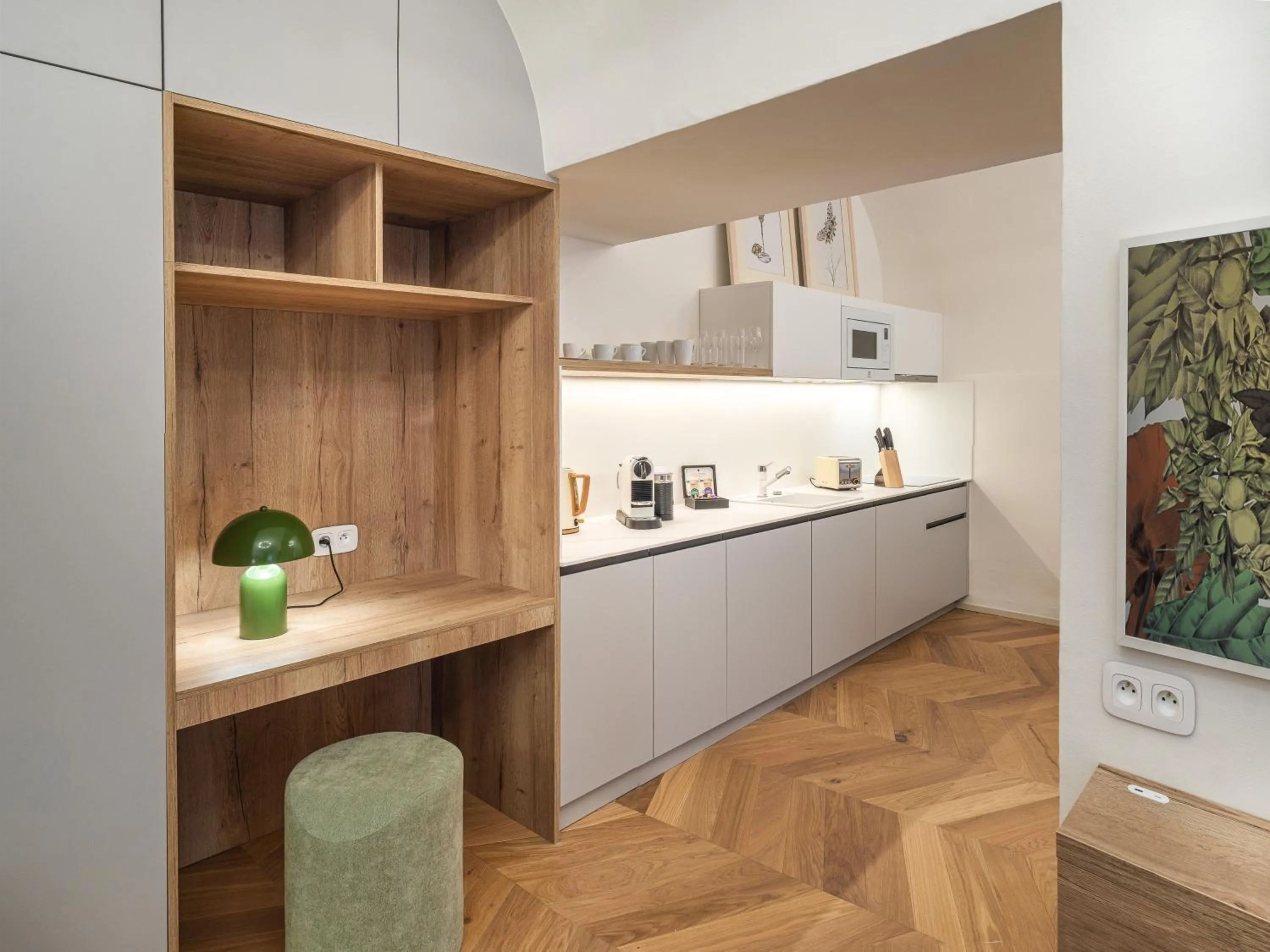 kitchen in The Botanist by Adrez