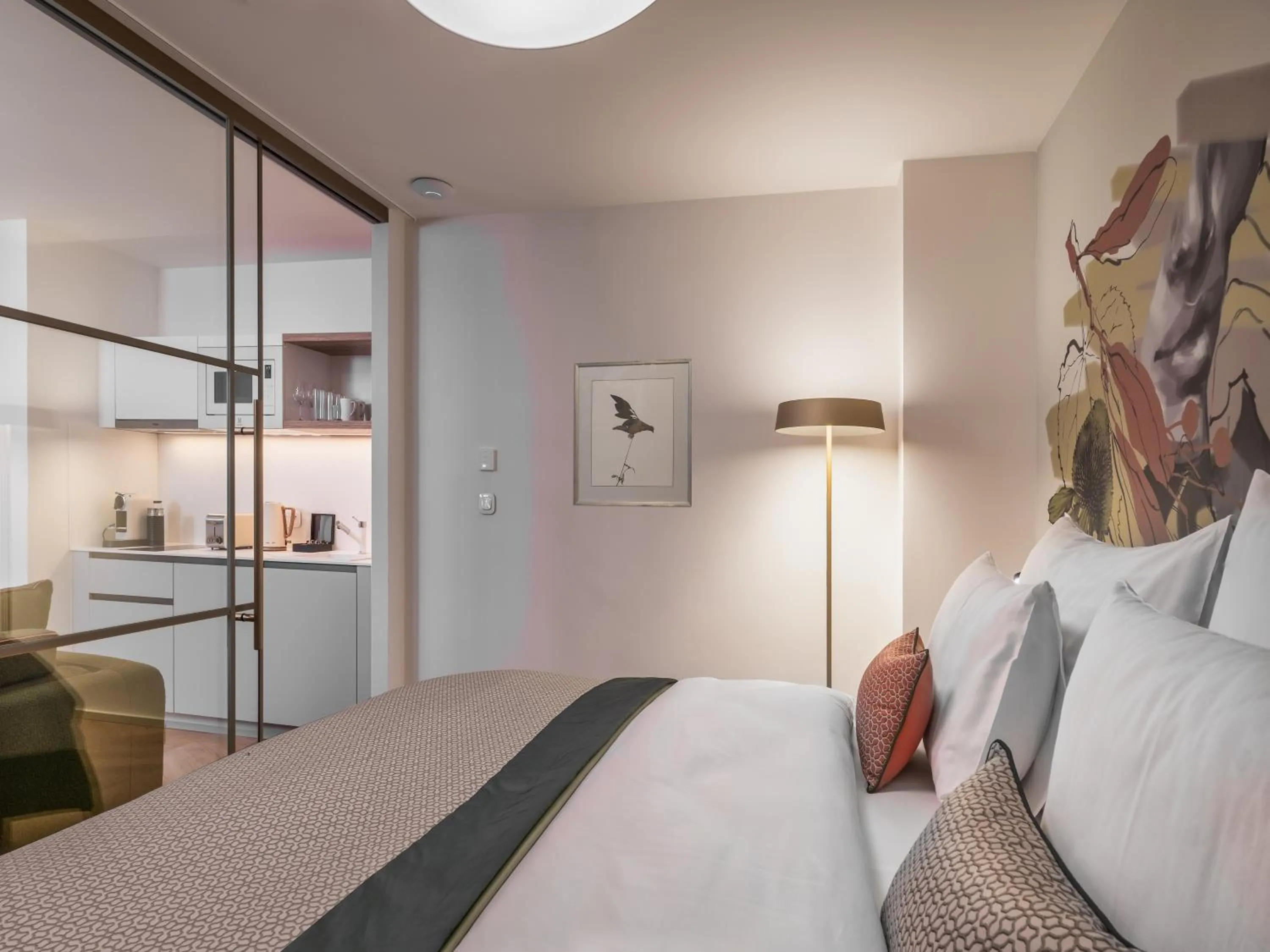 Bed in The Botanist by Adrez