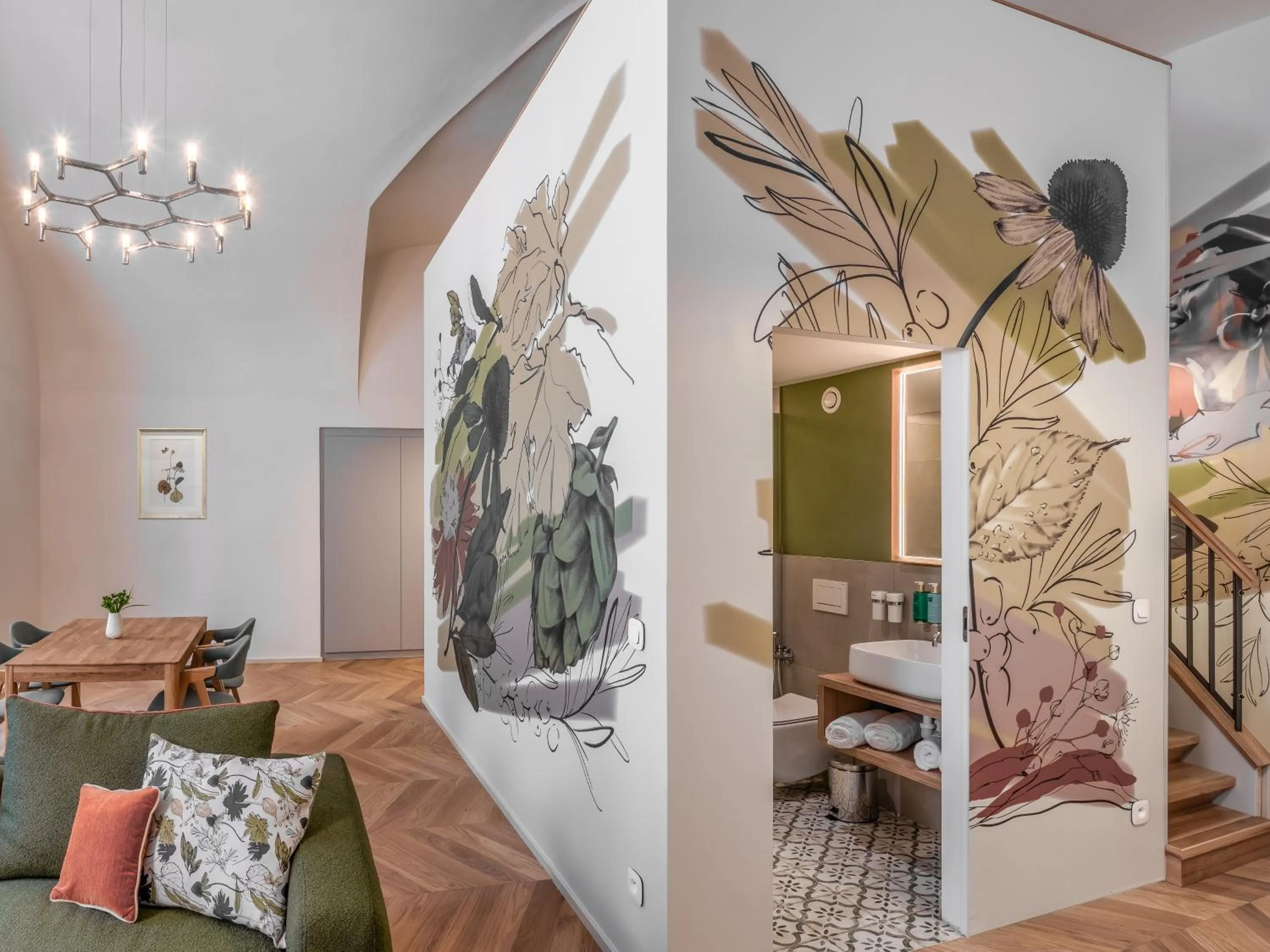 Bathroom in The Botanist by Adrez