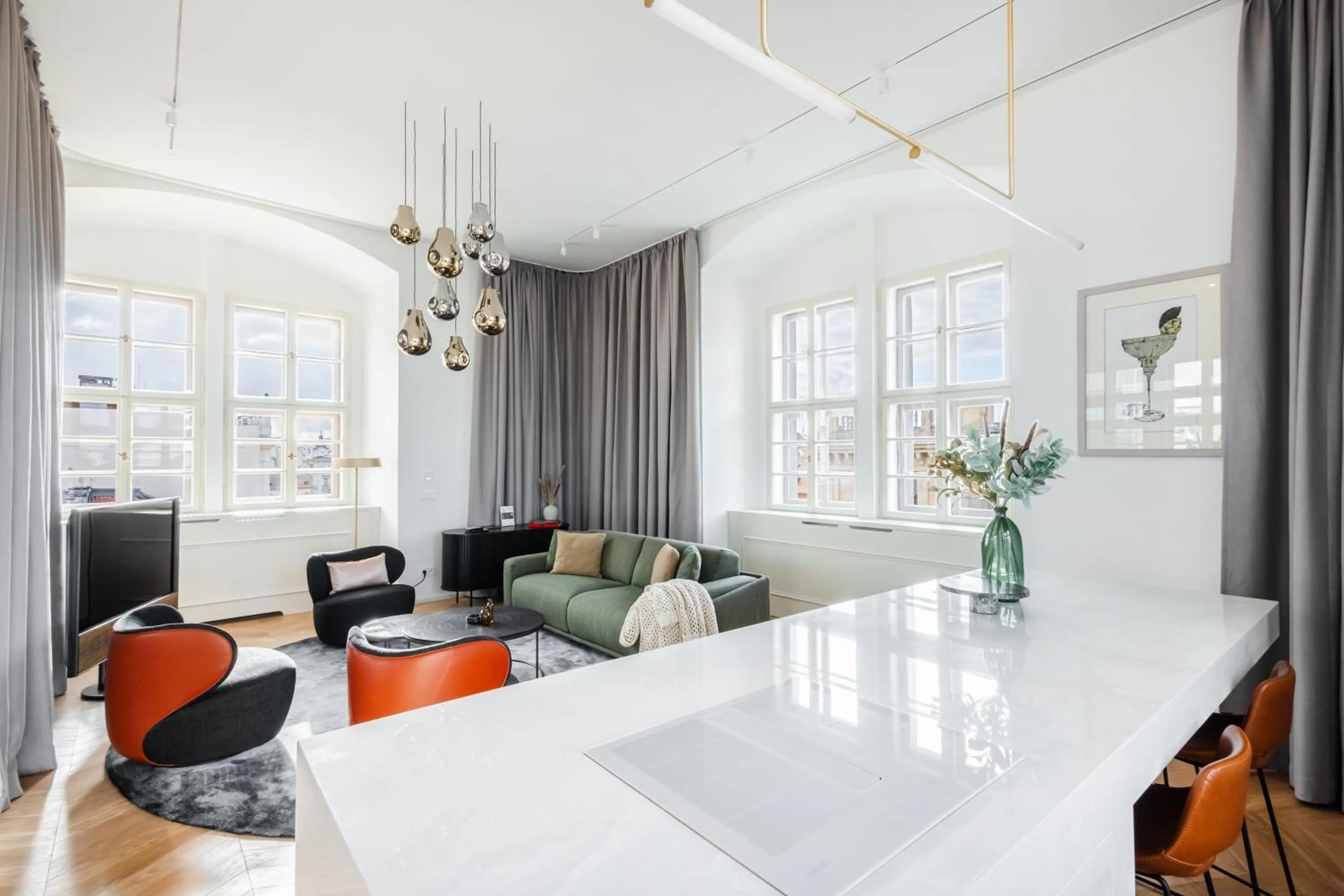 Living room in The Botanist by Adrez