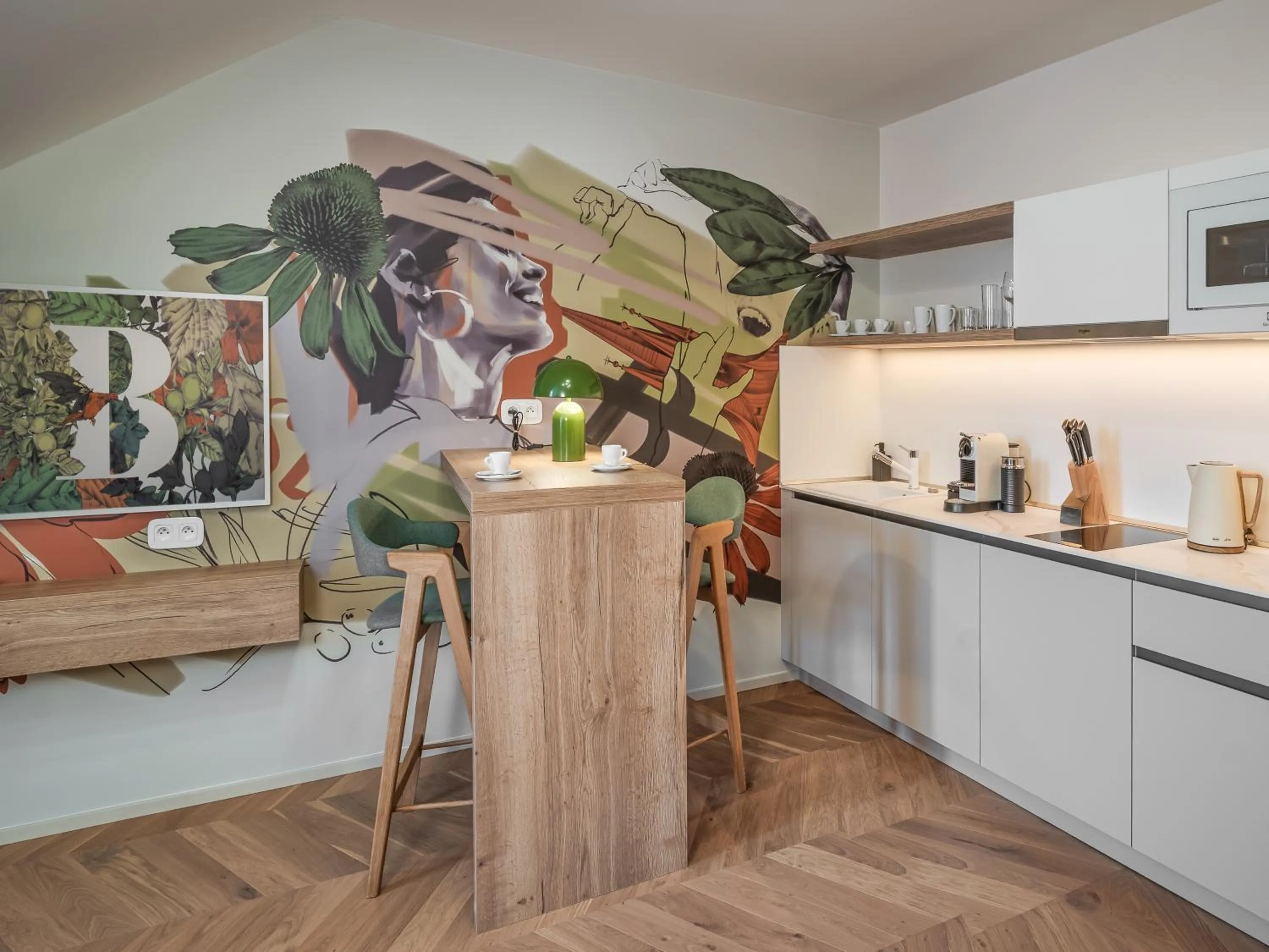 kitchen in The Botanist by Adrez