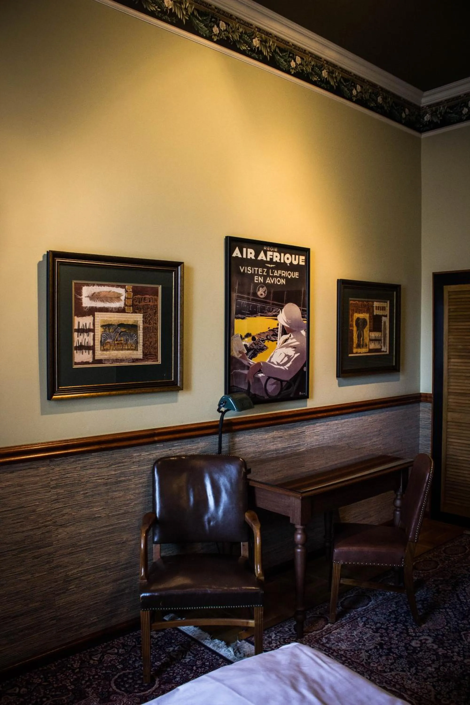 Seating area in Hotel Continental