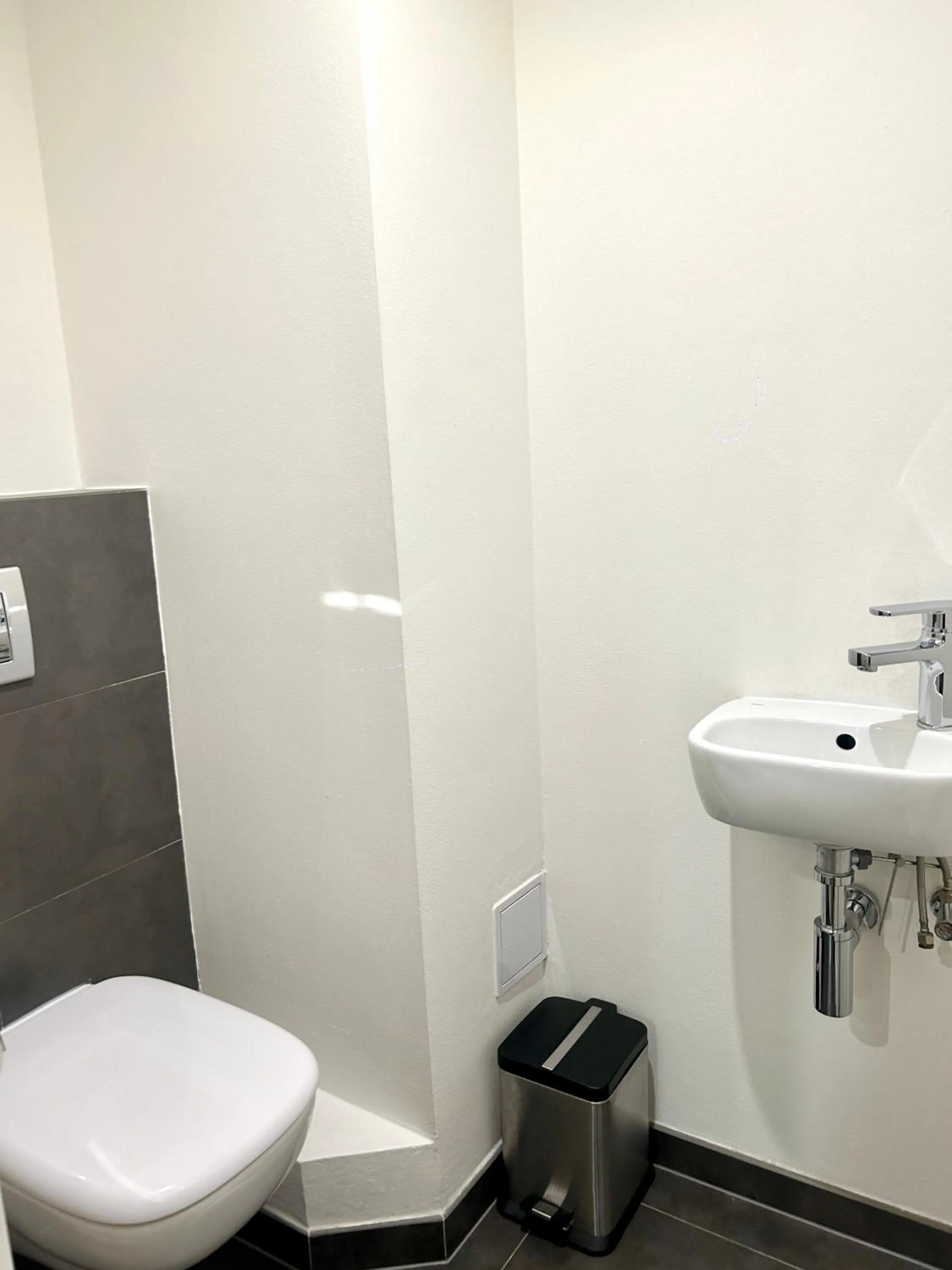 Toilet in U Stare Pani - At the Old Lady Hotel