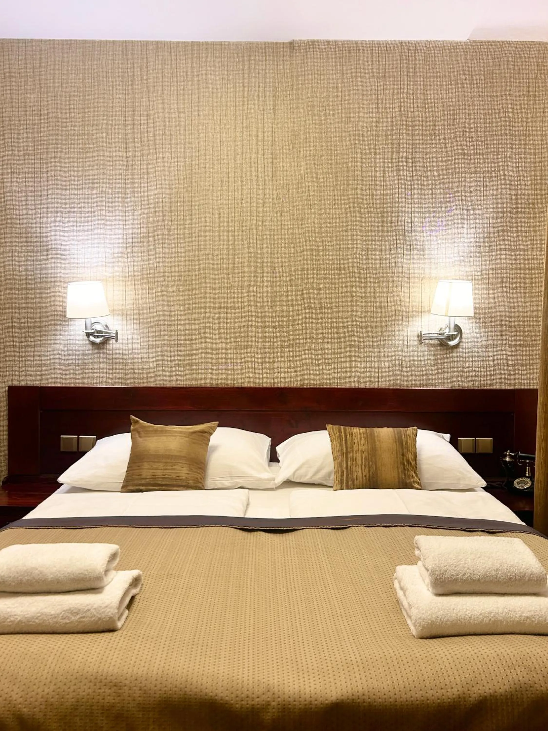 Bed in U Stare Pani - At the Old Lady Hotel