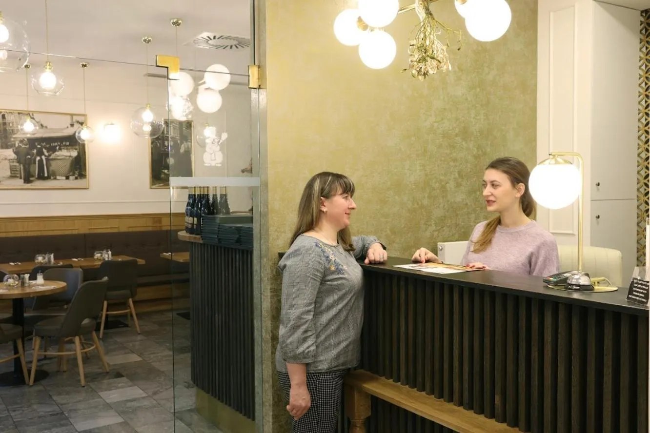 Lobby or reception in U Stare Pani - At the Old Lady Hotel