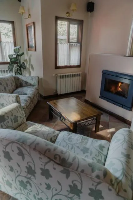 Seating area in Hotel Campanilla