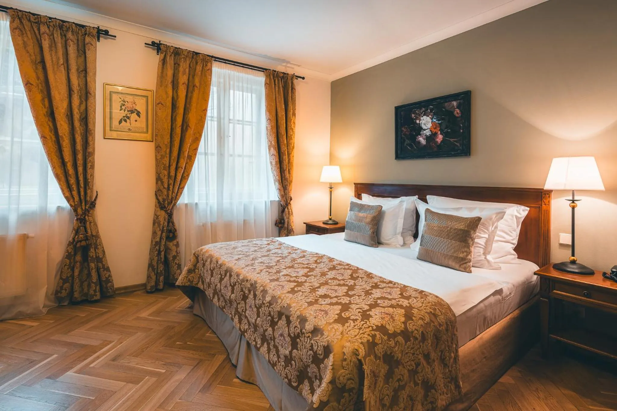 Bed in Appia Hotel Residences