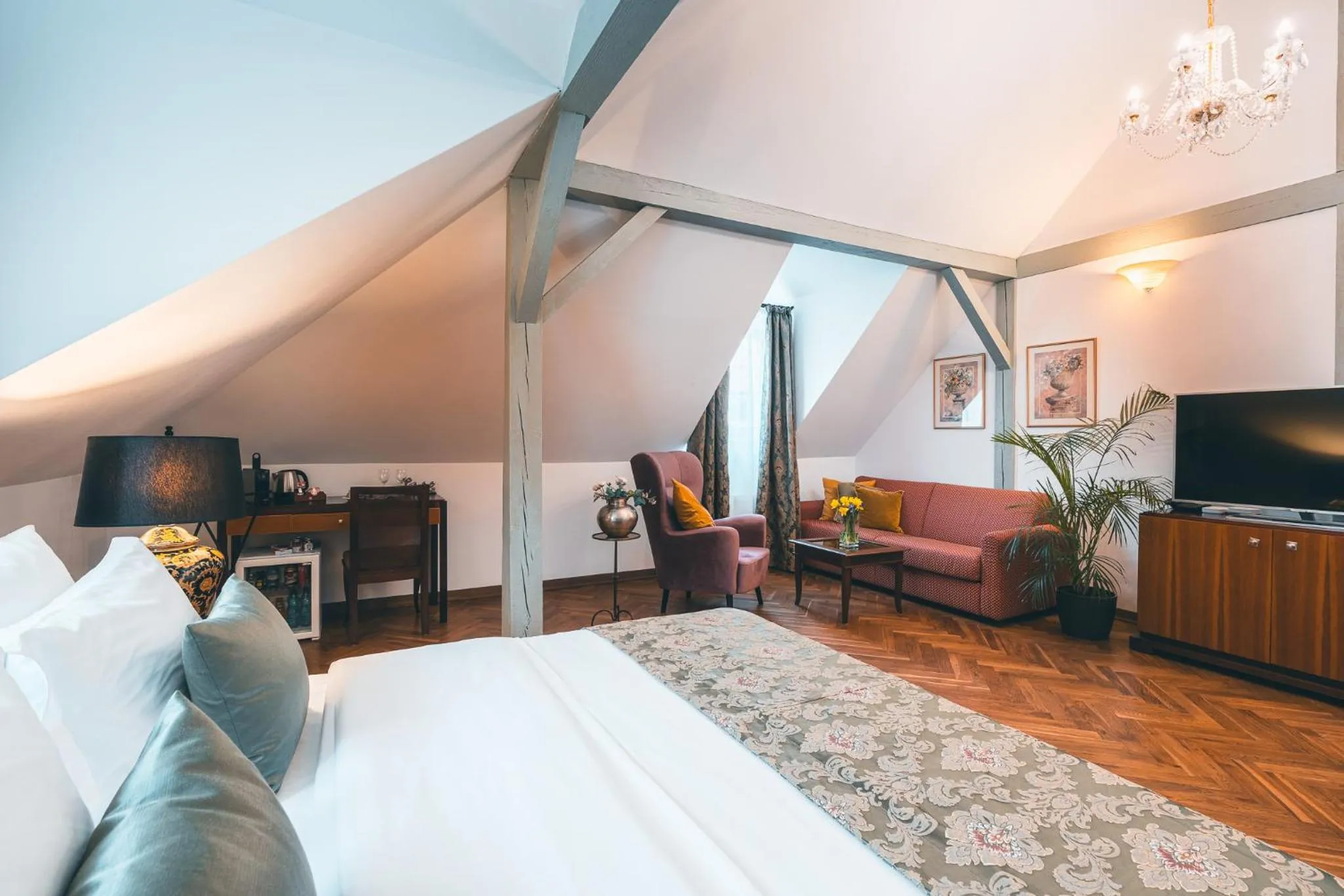 Bed in Appia Hotel Residences