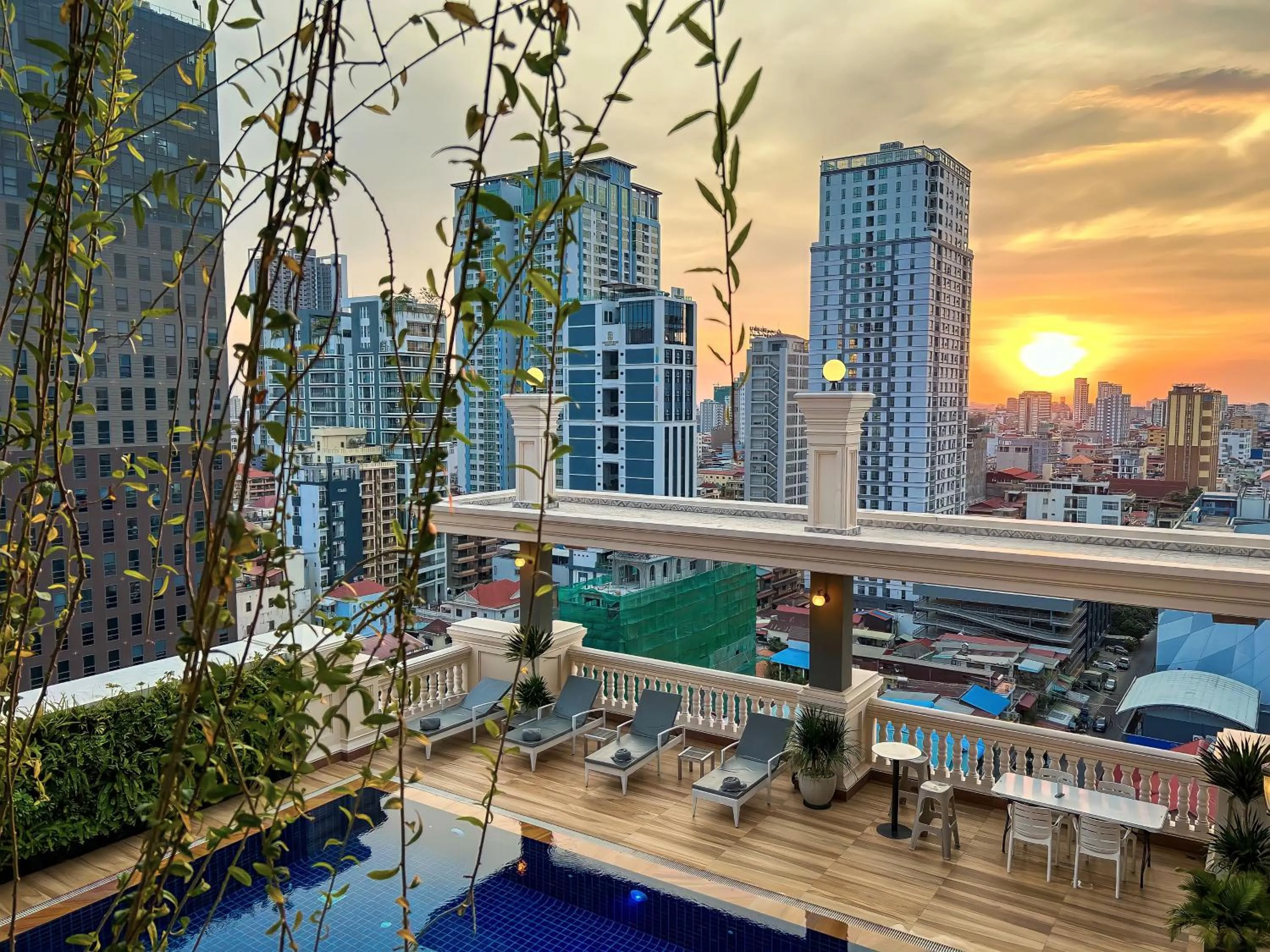 Property building in Duong Chan Hotel