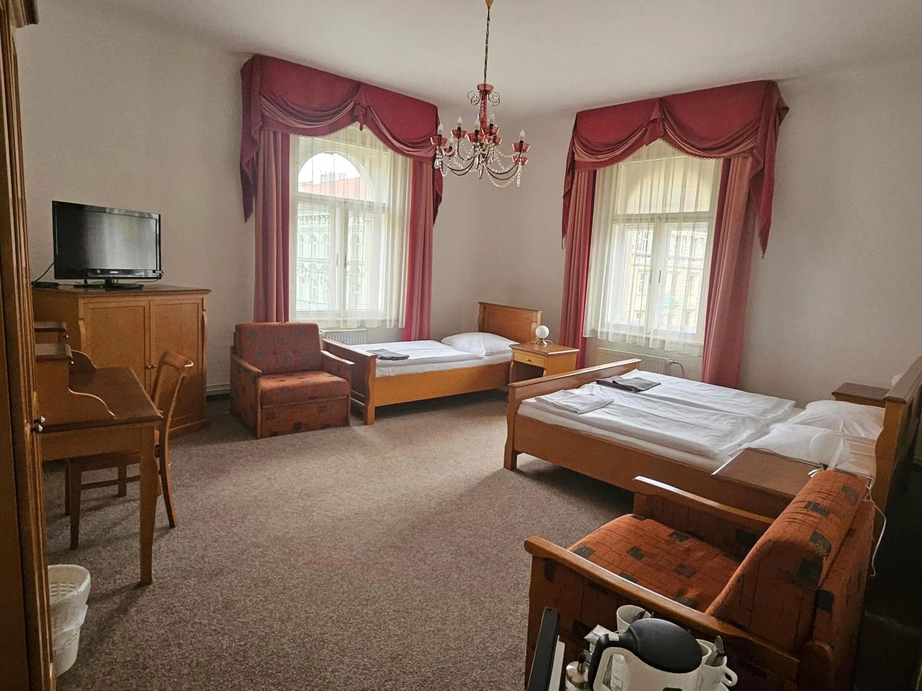 Property building, Bed in Brezina Pension