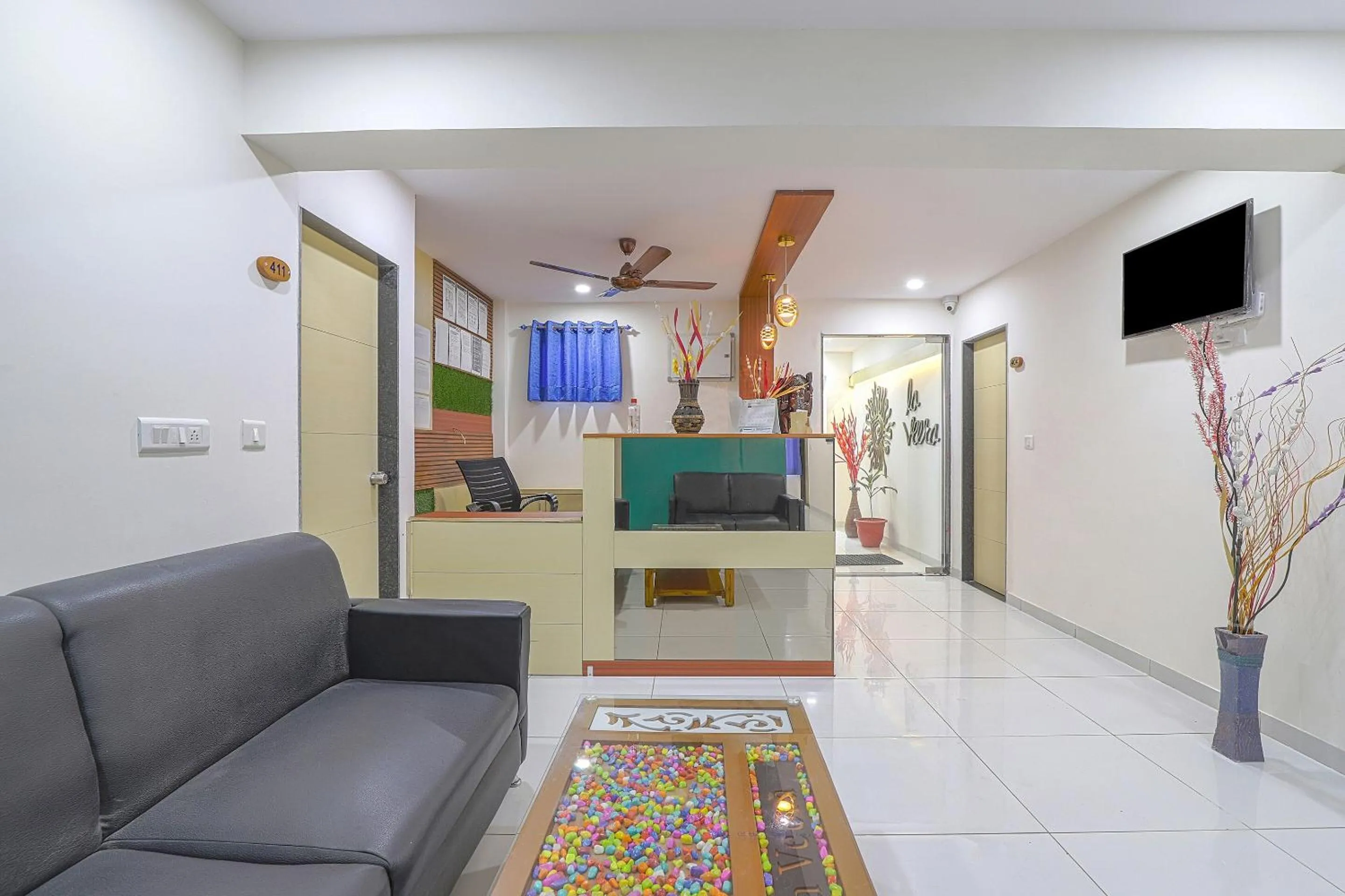 Lobby or reception in Hotel O La Veera