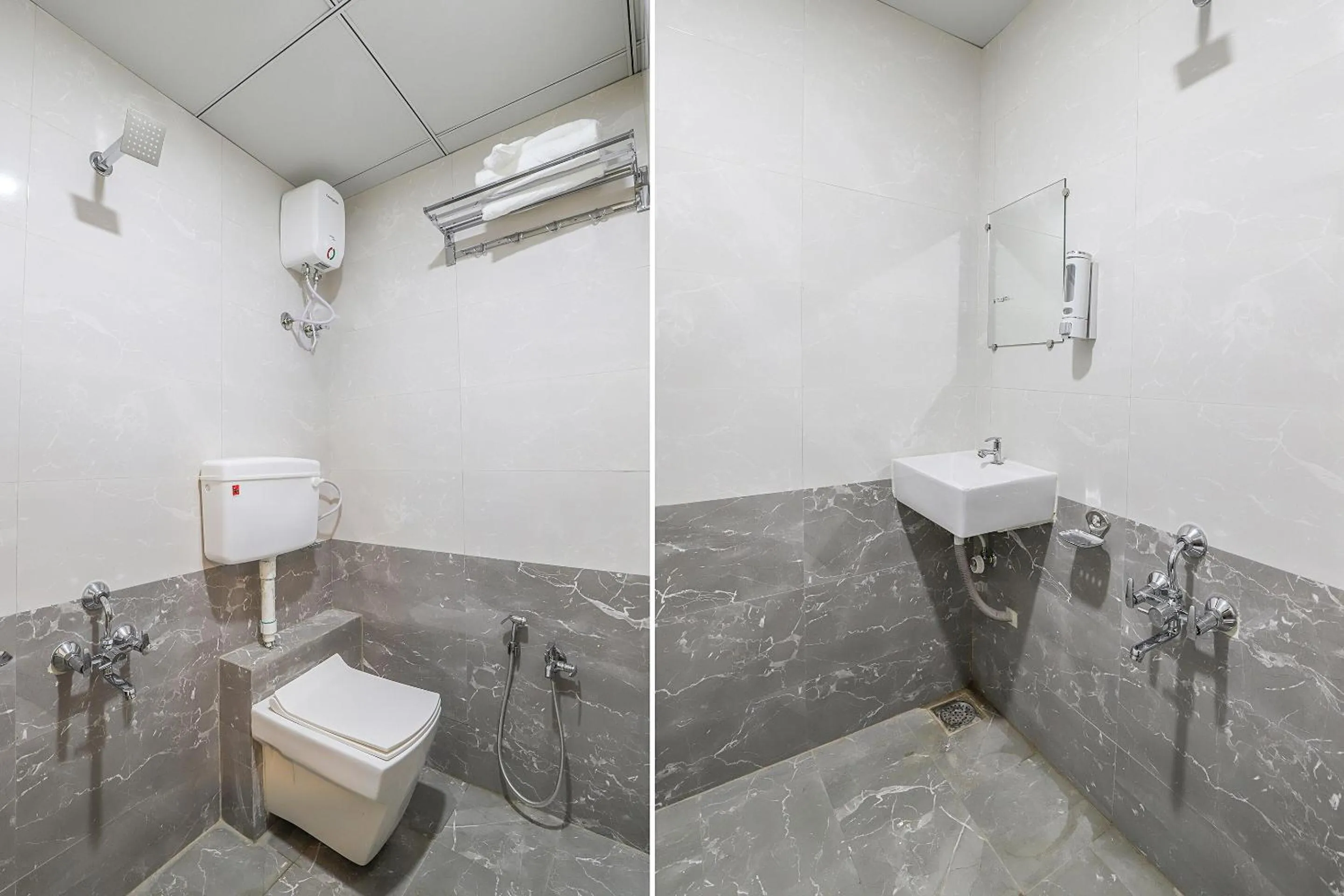 Bathroom in Super Hotel O La Veera