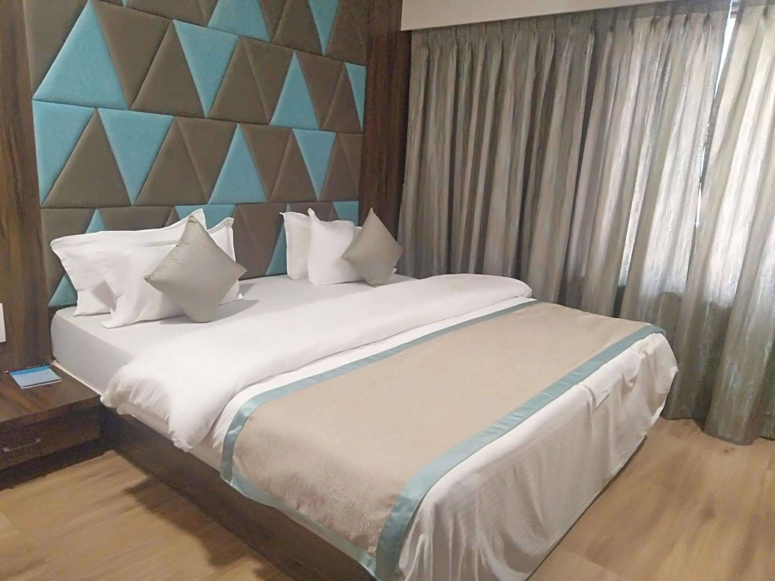 Bedroom, Bed in Hotel Shiv Sangram