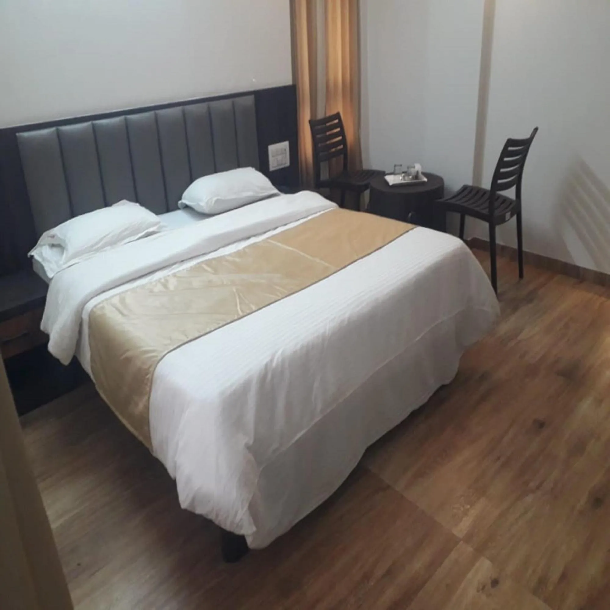 Bed in Hotel Shiv Sangram