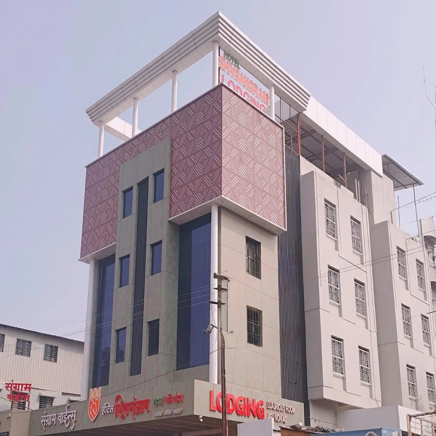 Property building in Hotel Shiv Sangram