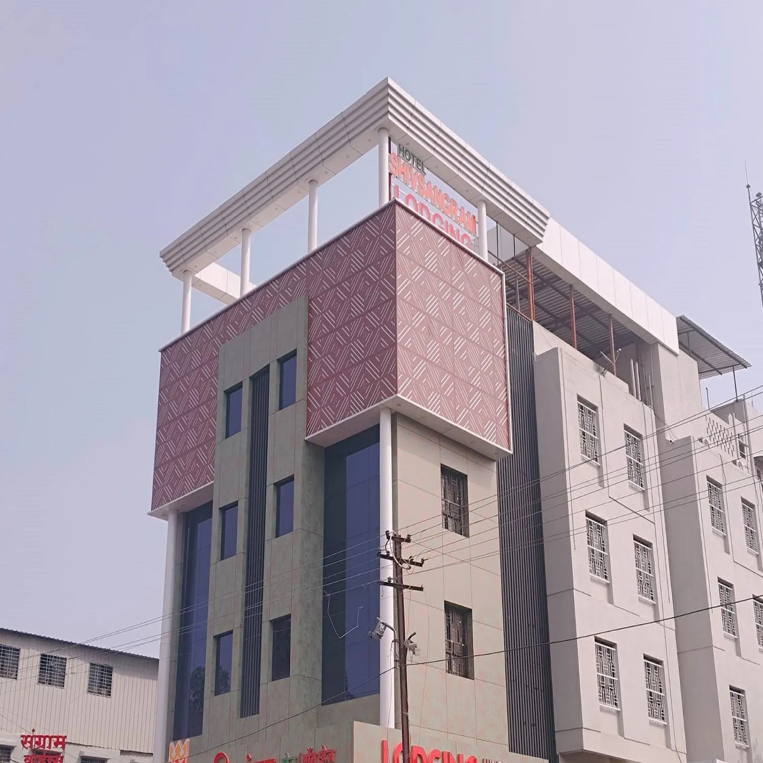 Property building in Hotel Shiv Sangram