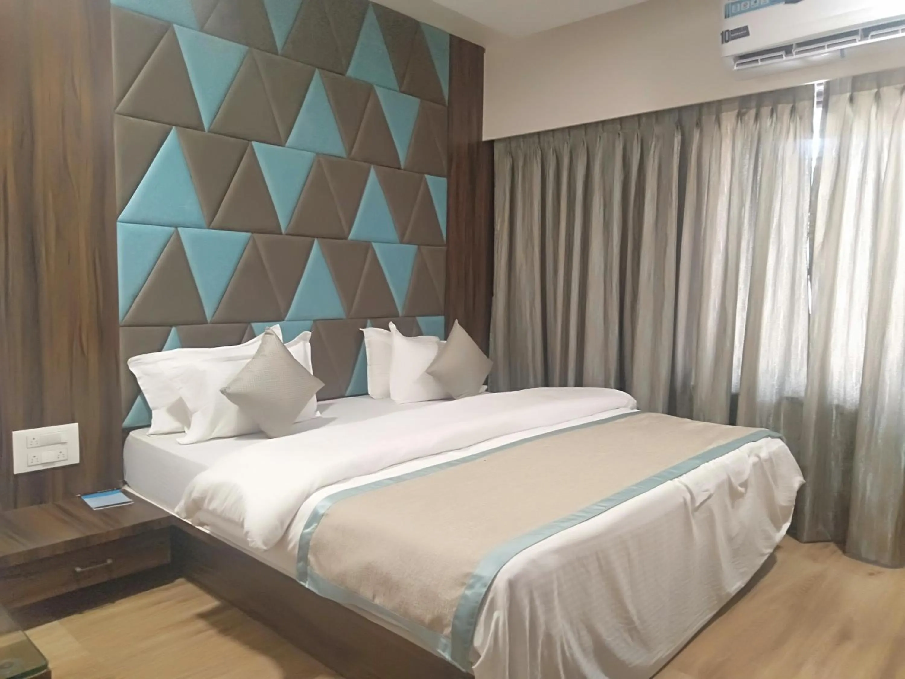 Bed in Hotel Shiv Sangram