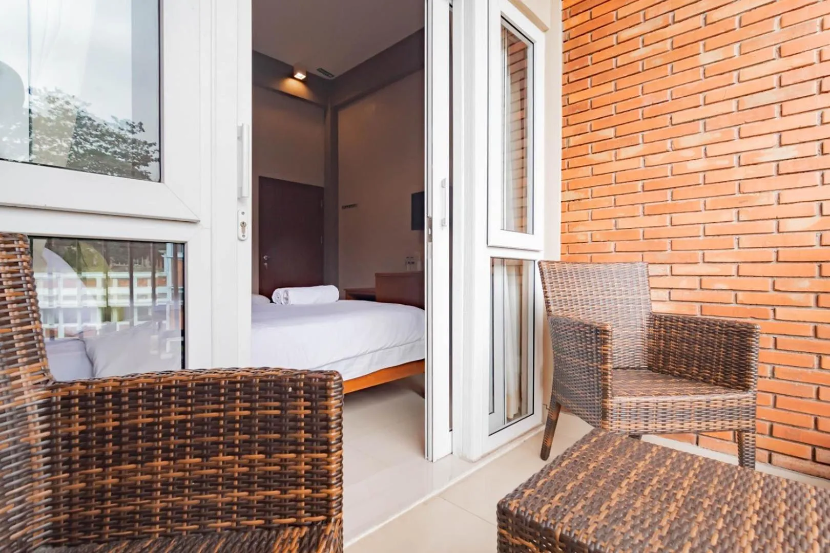 Bedroom, Bed in Urbanview Hotel Syariah Insani Cisarua Puncak