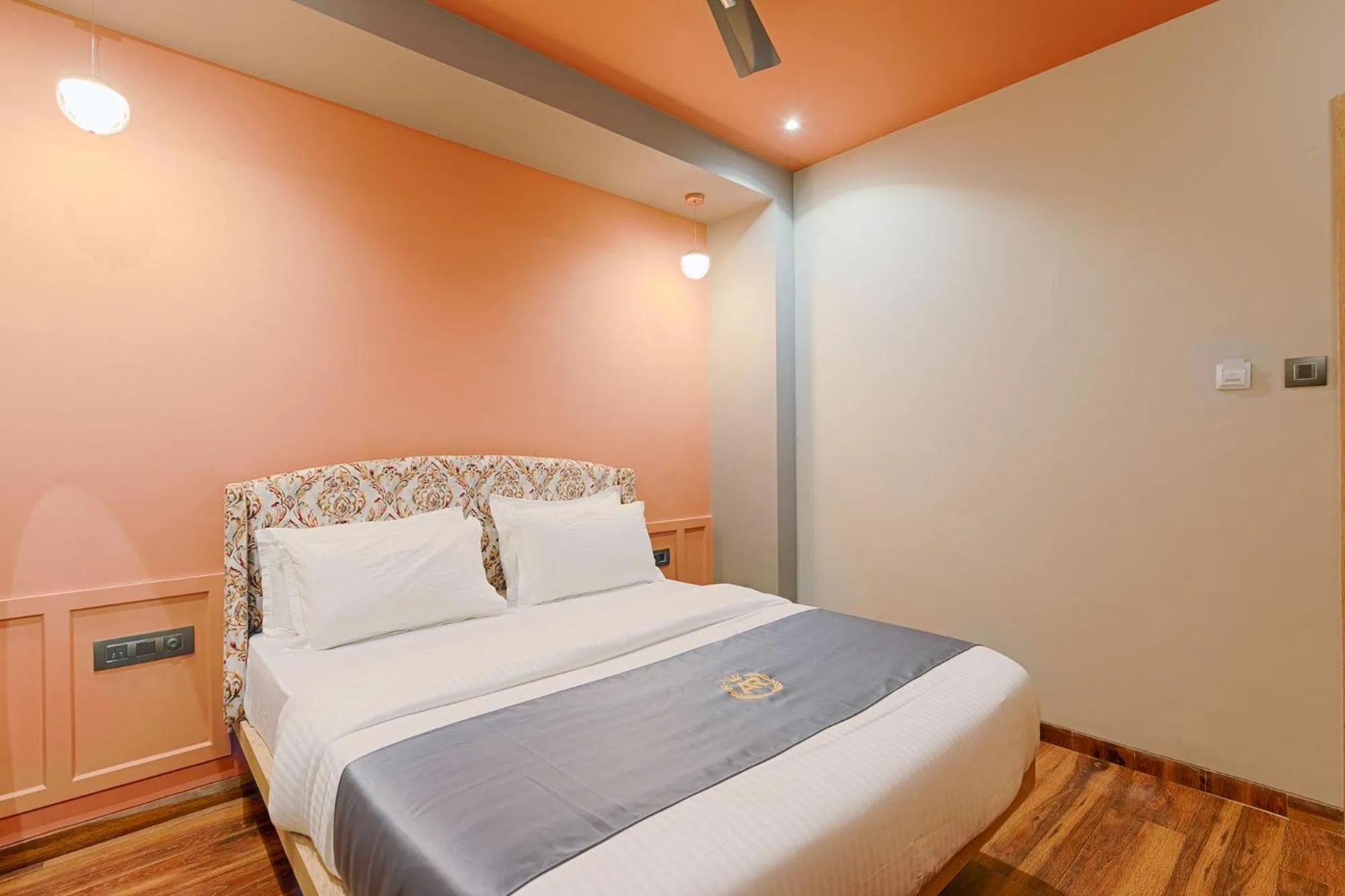 Bed in Hotel AR Residency