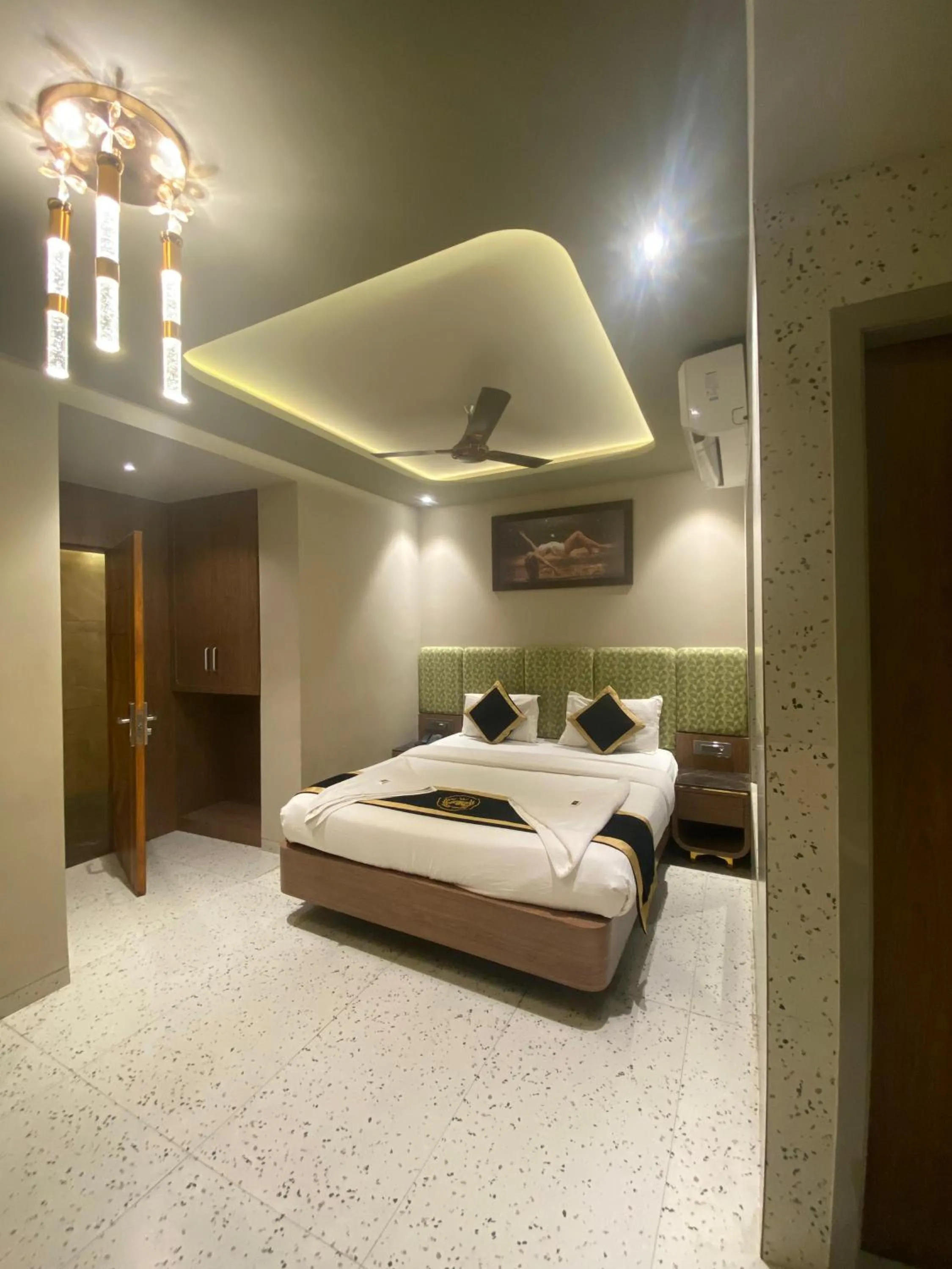 Photo of the whole room, Bed in Hotel AR Residency