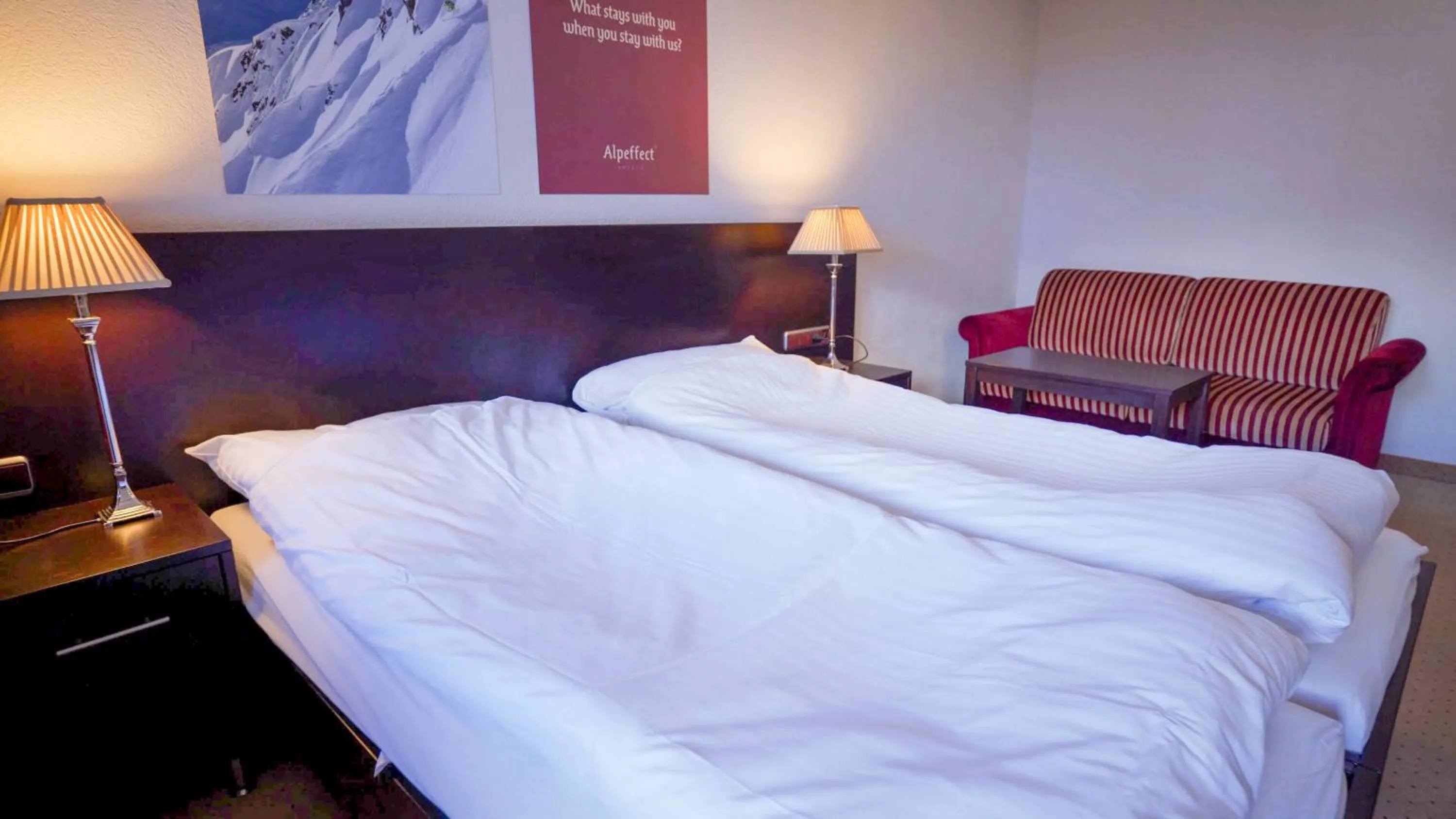 Bed in Hotel Rosanna by Alpeffect Hotels