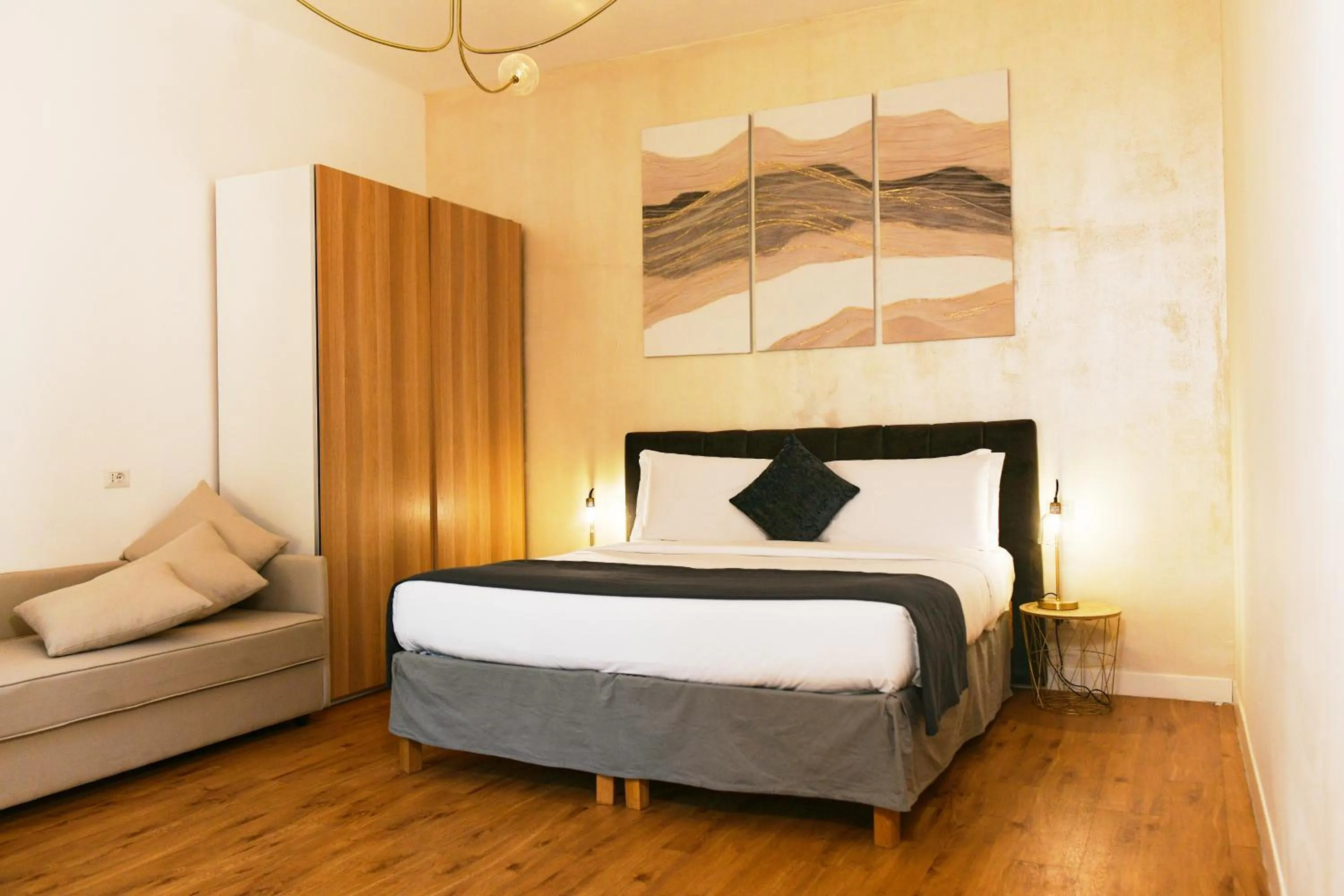 Bedroom, Bed in La Villa bed & breakfast