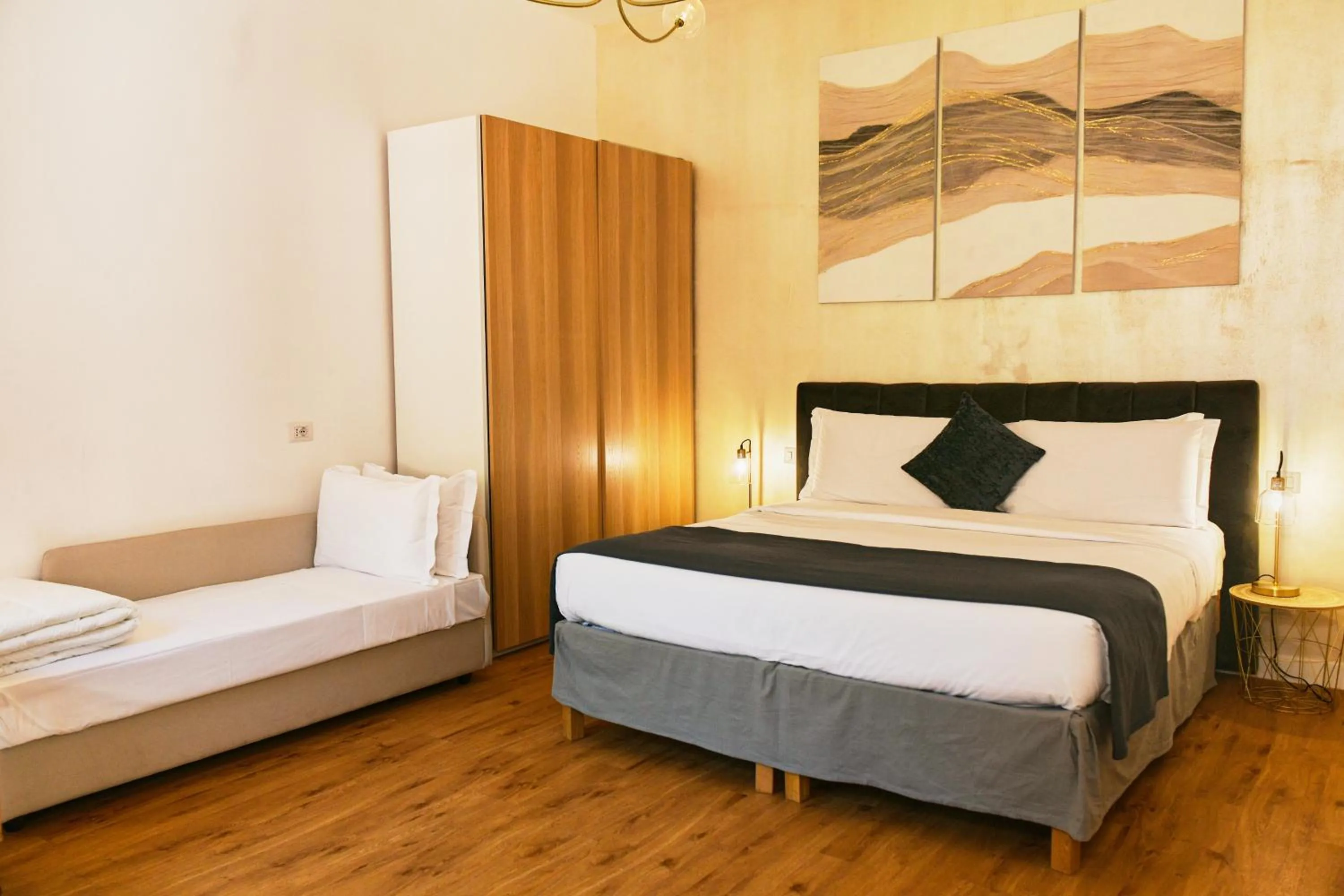 Bedroom, Bed in La Villa bed & breakfast