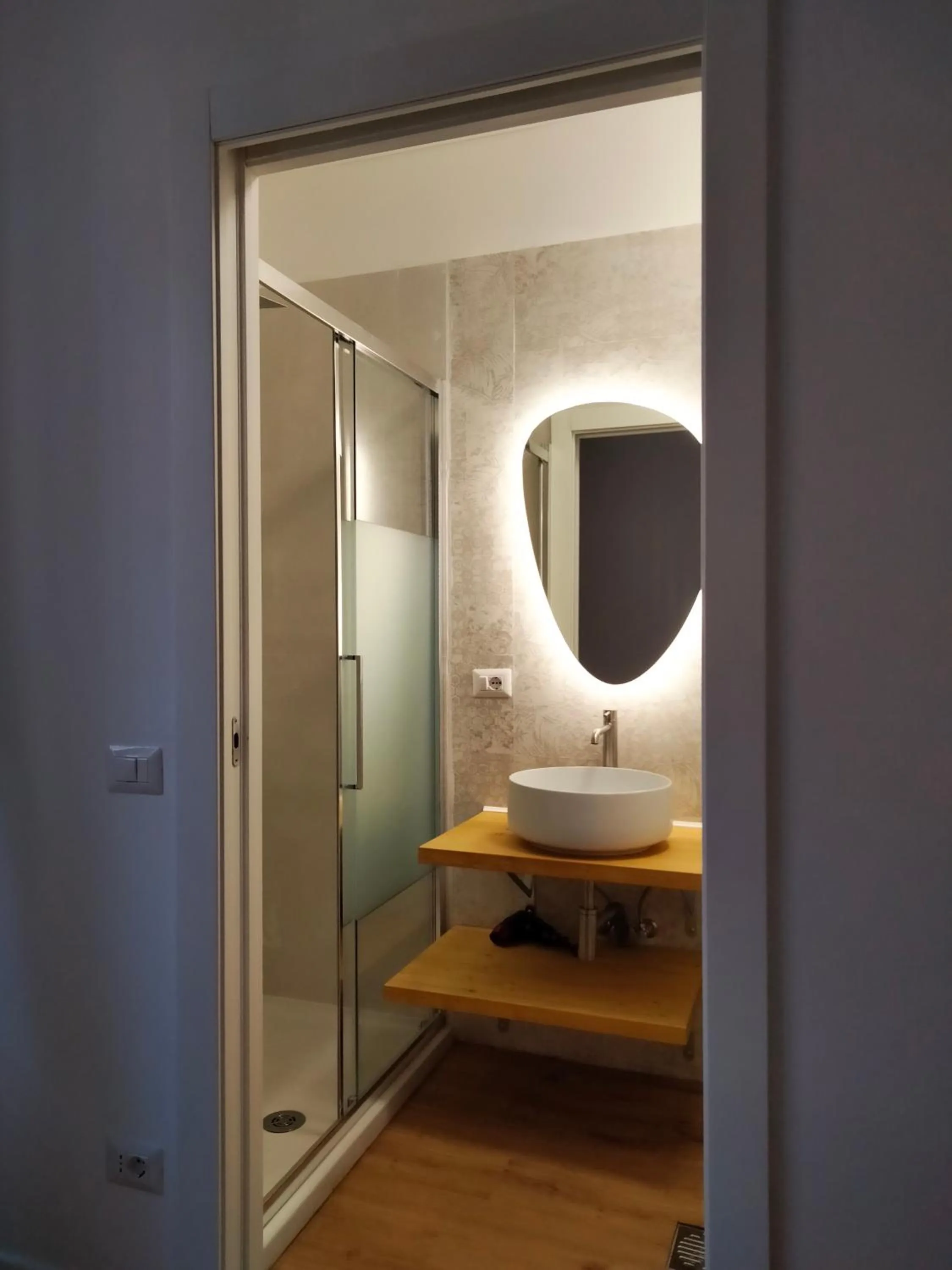 Bathroom in La Villa bed & breakfast