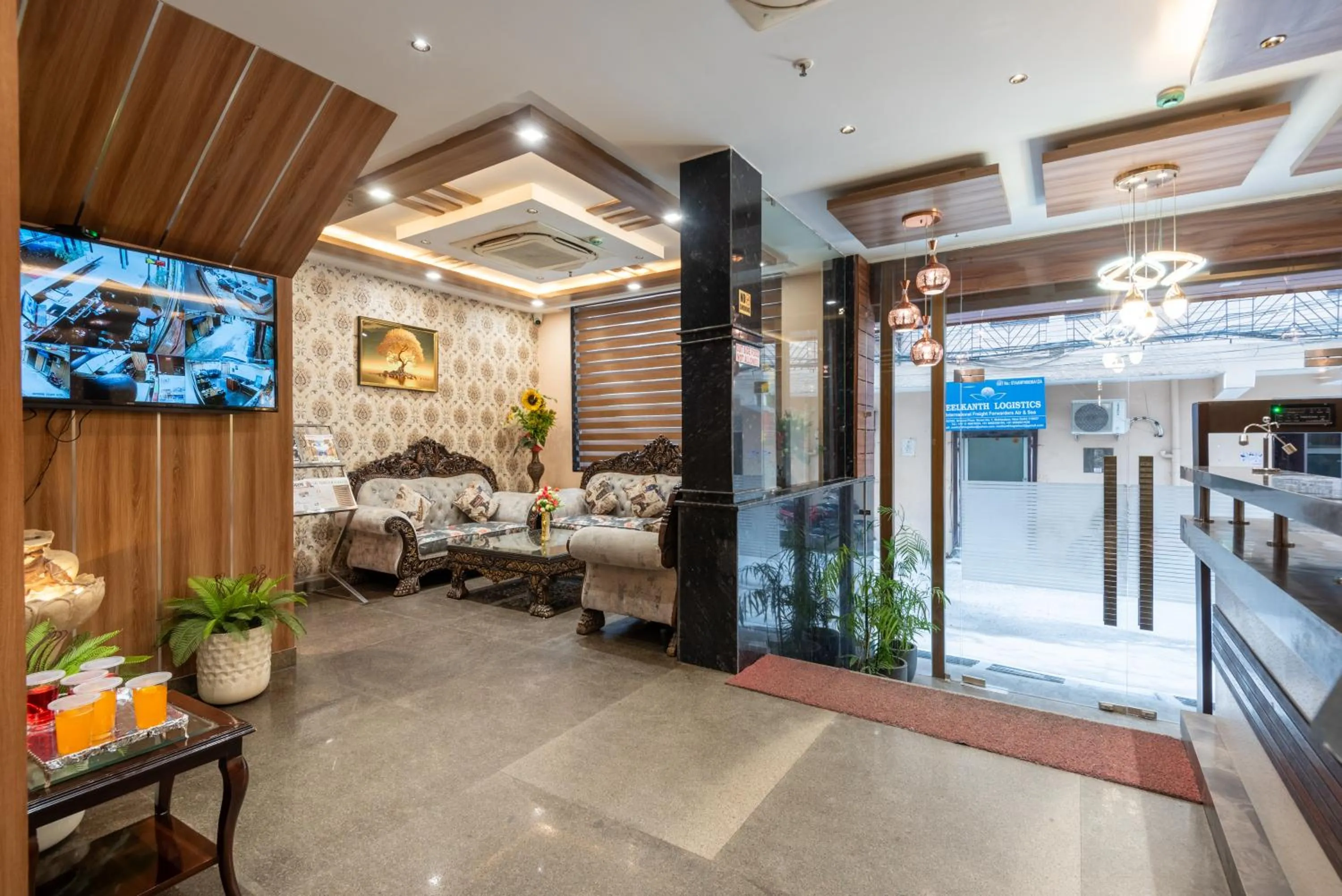 Living room in Hotel Royal Inn igi