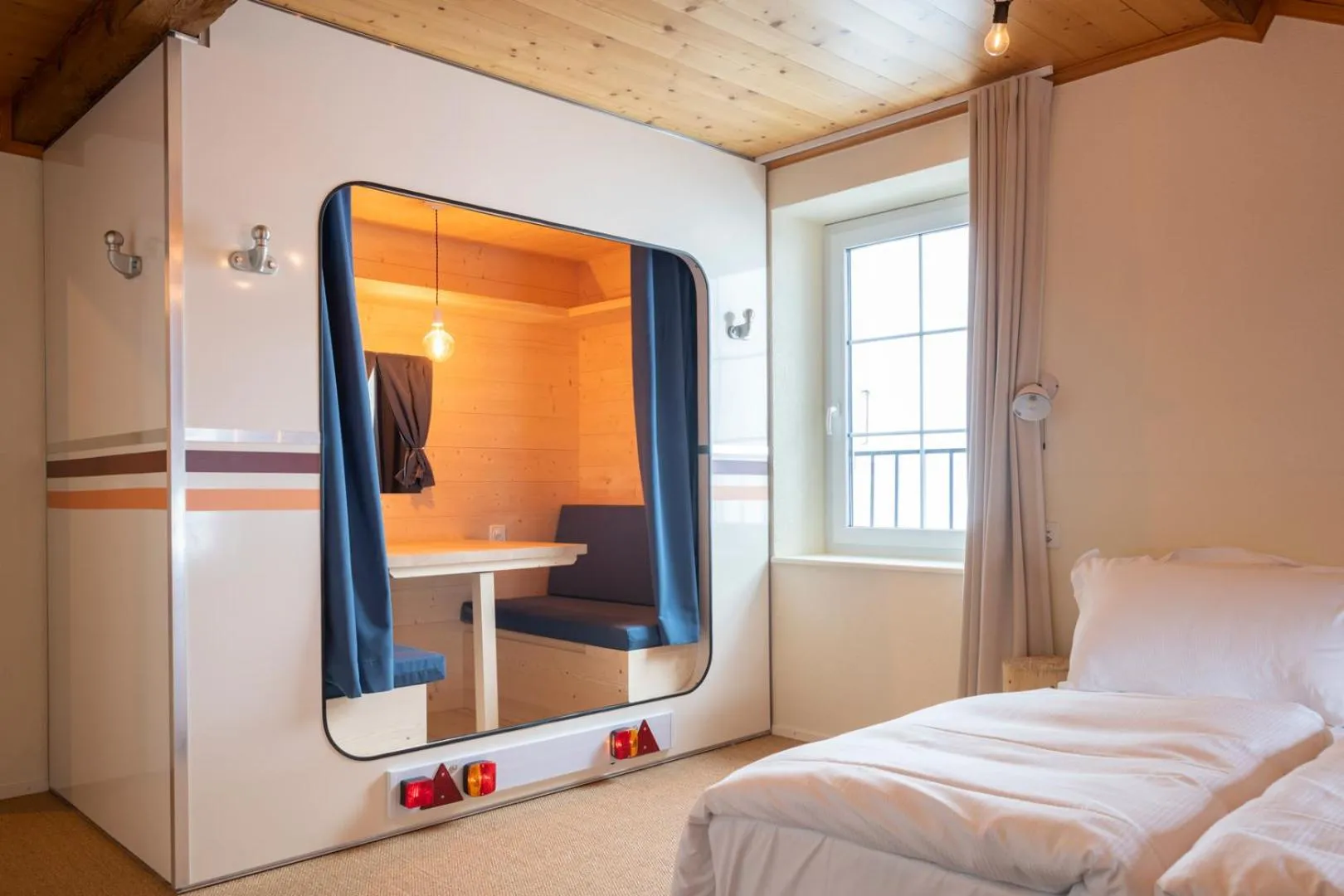 Bedroom in Peanut Mountain Lodge & Le Communal