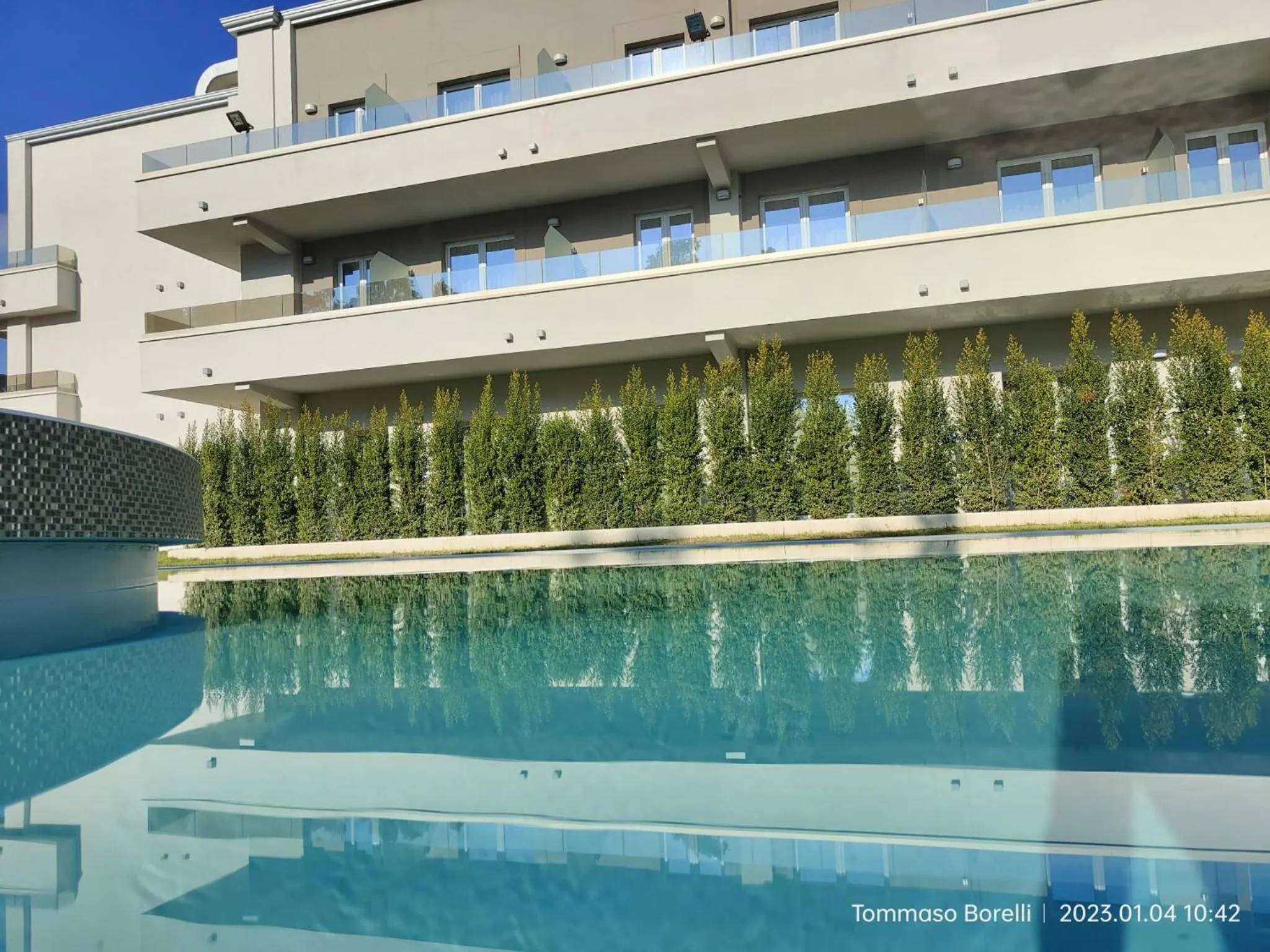 Swimming pool in PARK HOTEL LE DUNE DI GIOVINO