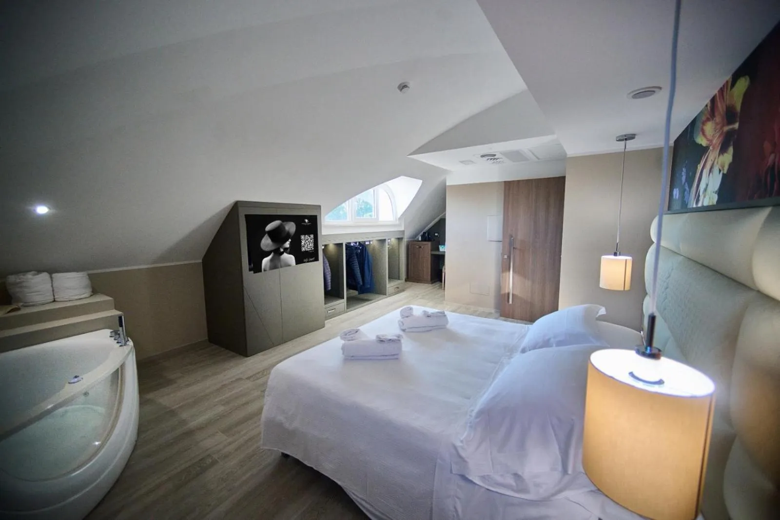 Bed in PARK HOTEL LE DUNE DI GIOVINO