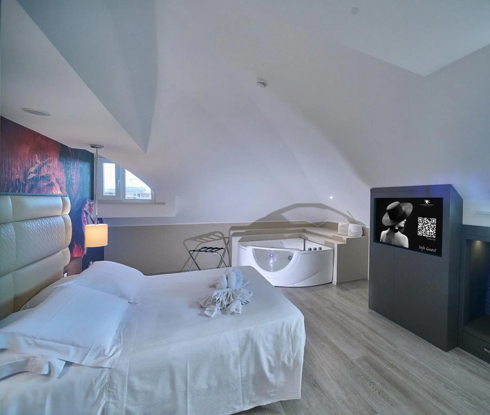 Bed in PARK HOTEL LE DUNE DI GIOVINO