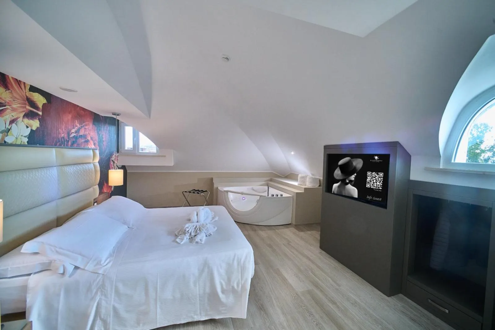 Bed in PARK HOTEL LE DUNE DI GIOVINO