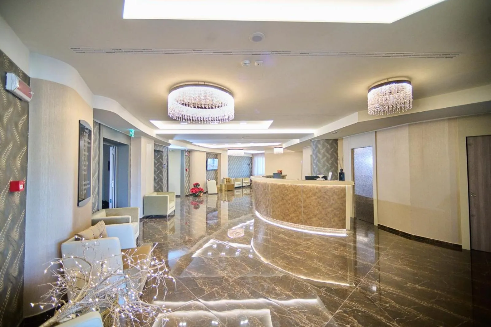 Lobby or reception in PARK HOTEL LE DUNE DI GIOVINO