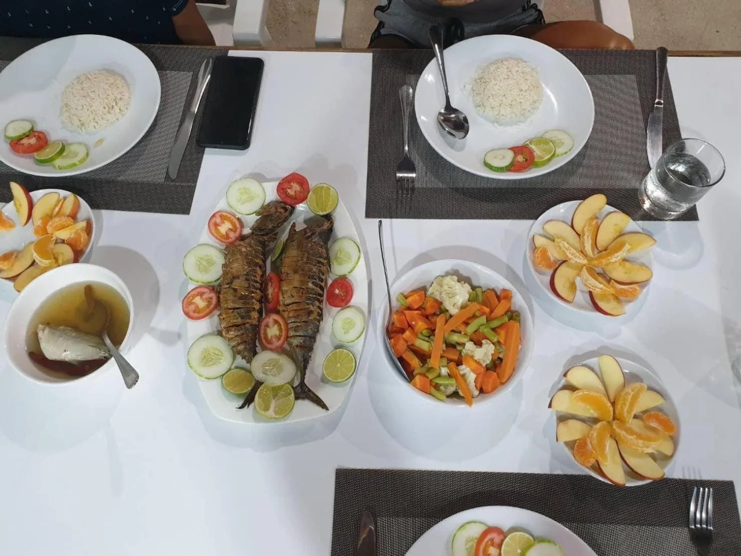 Dinner in Rasdu View Inn